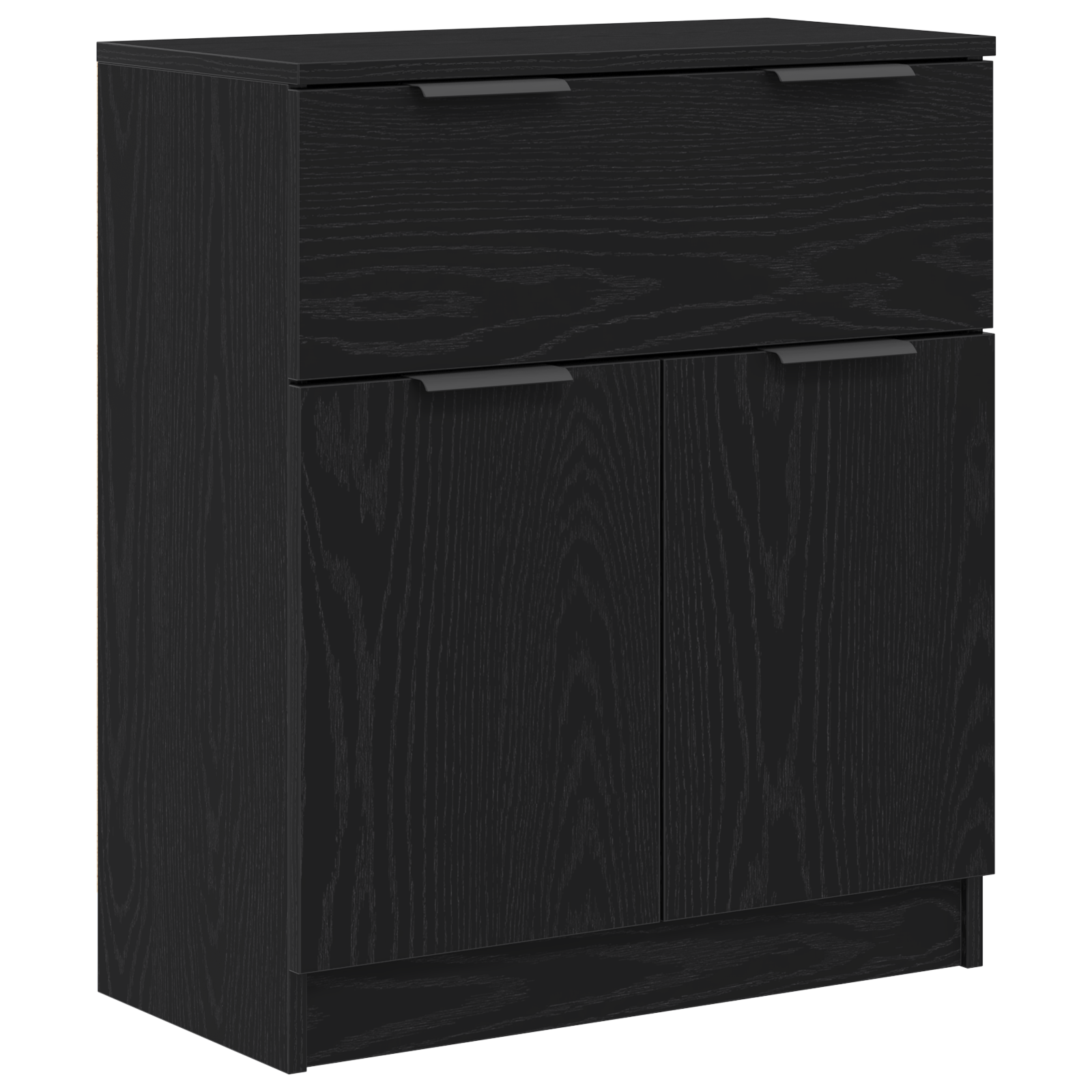 Dulap, stejar negru, 60x30x70 cm, lemn prelucrat — imaginea 2