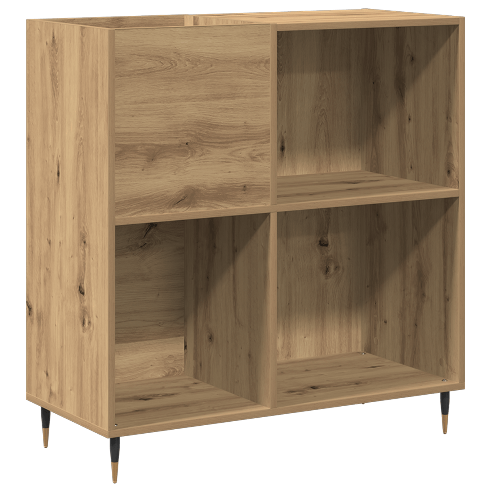 Dulap pentru discuri, lemn vechi 84,5x38x89 cm lemn prelucrat — imaginea 2