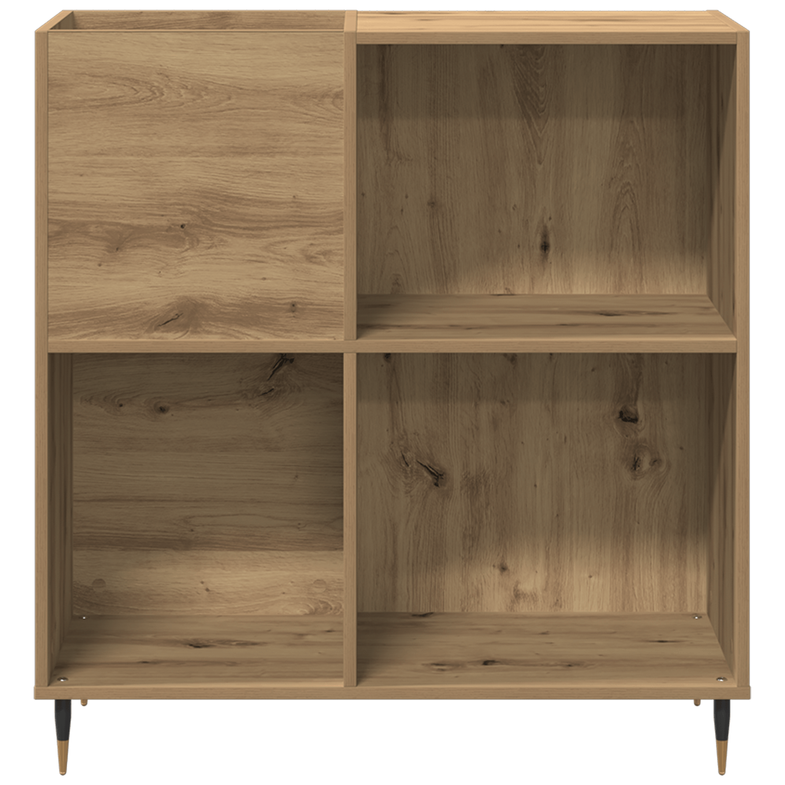 Dulap pentru discuri, lemn vechi 84,5x38x89 cm lemn prelucrat — imaginea 6