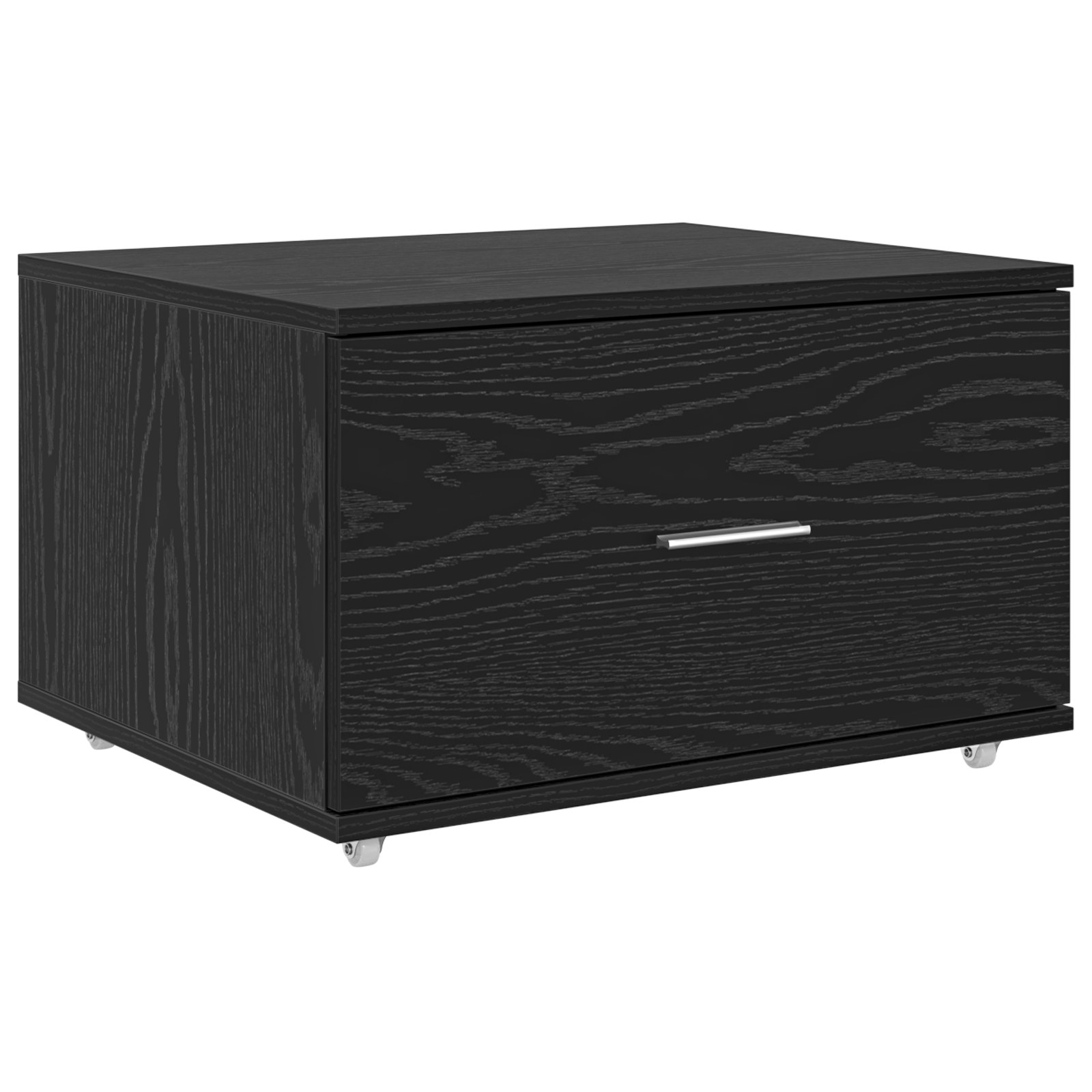Cabinet Sertar Stejar negru Lemn prelucrat Compact — imaginea 2