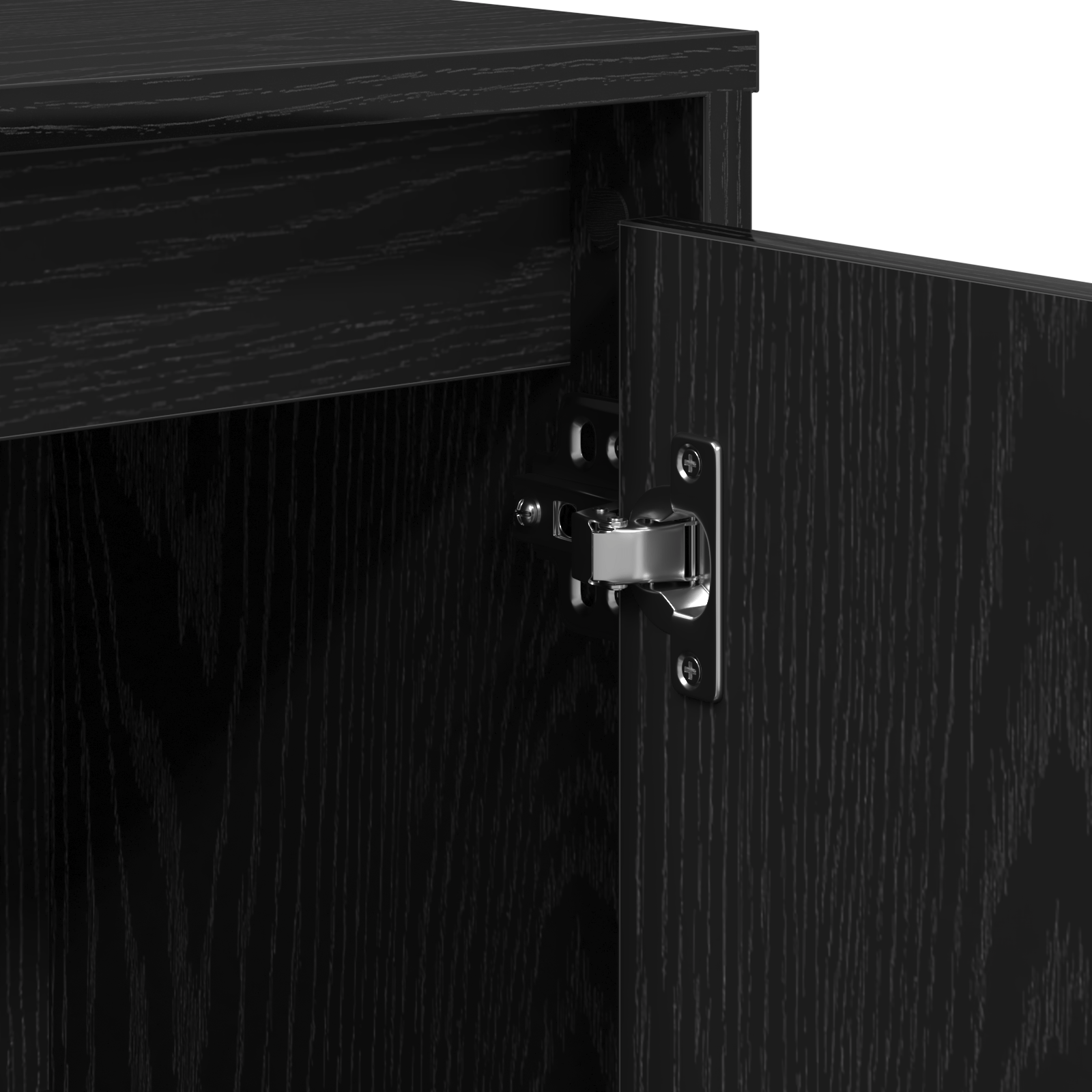 Dulap, stejar negru, 102x33x75 cm, lemn prelucrat — imaginea 9