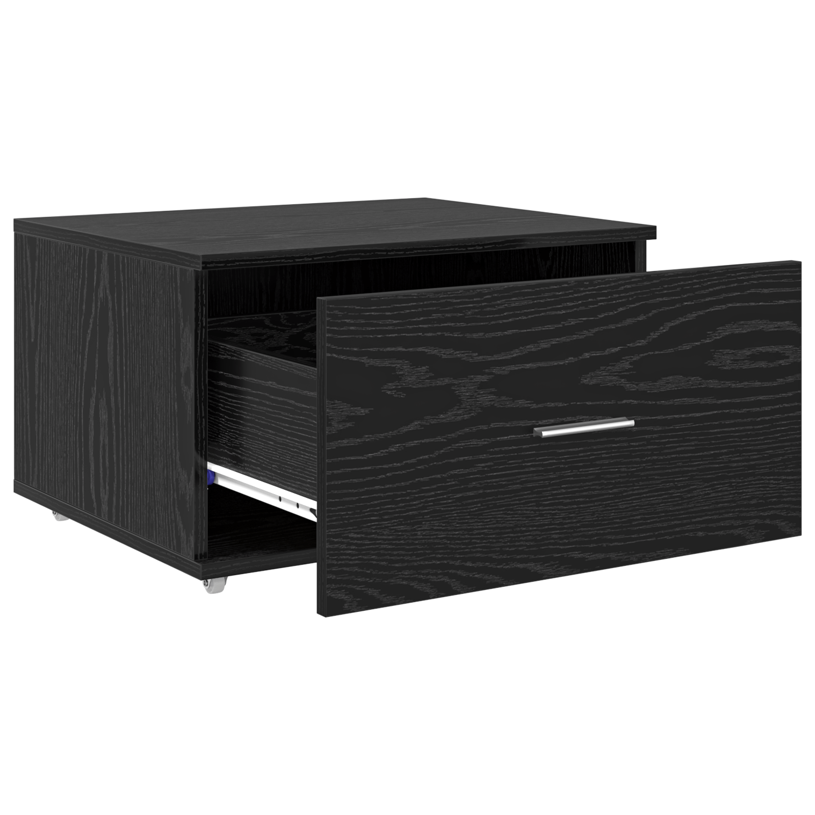 Cabinet Sertar Stejar negru Lemn prelucrat Compact — imaginea 4