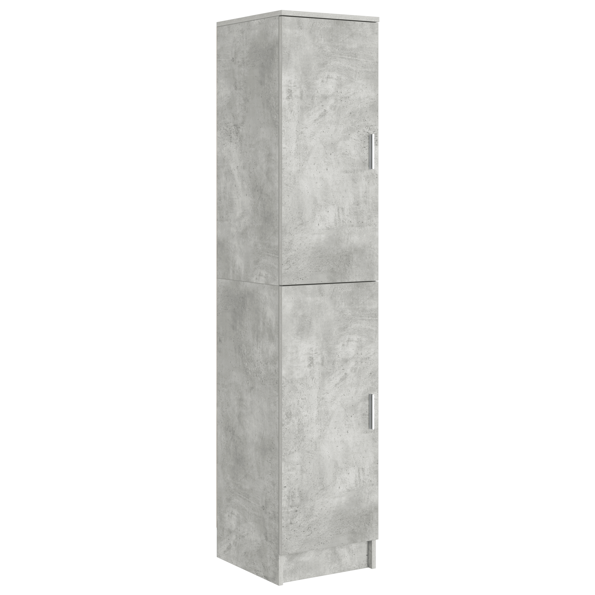 Bufet Gri beton MDF cu laminate cu aspect de beton Standard Usi — imaginea 2