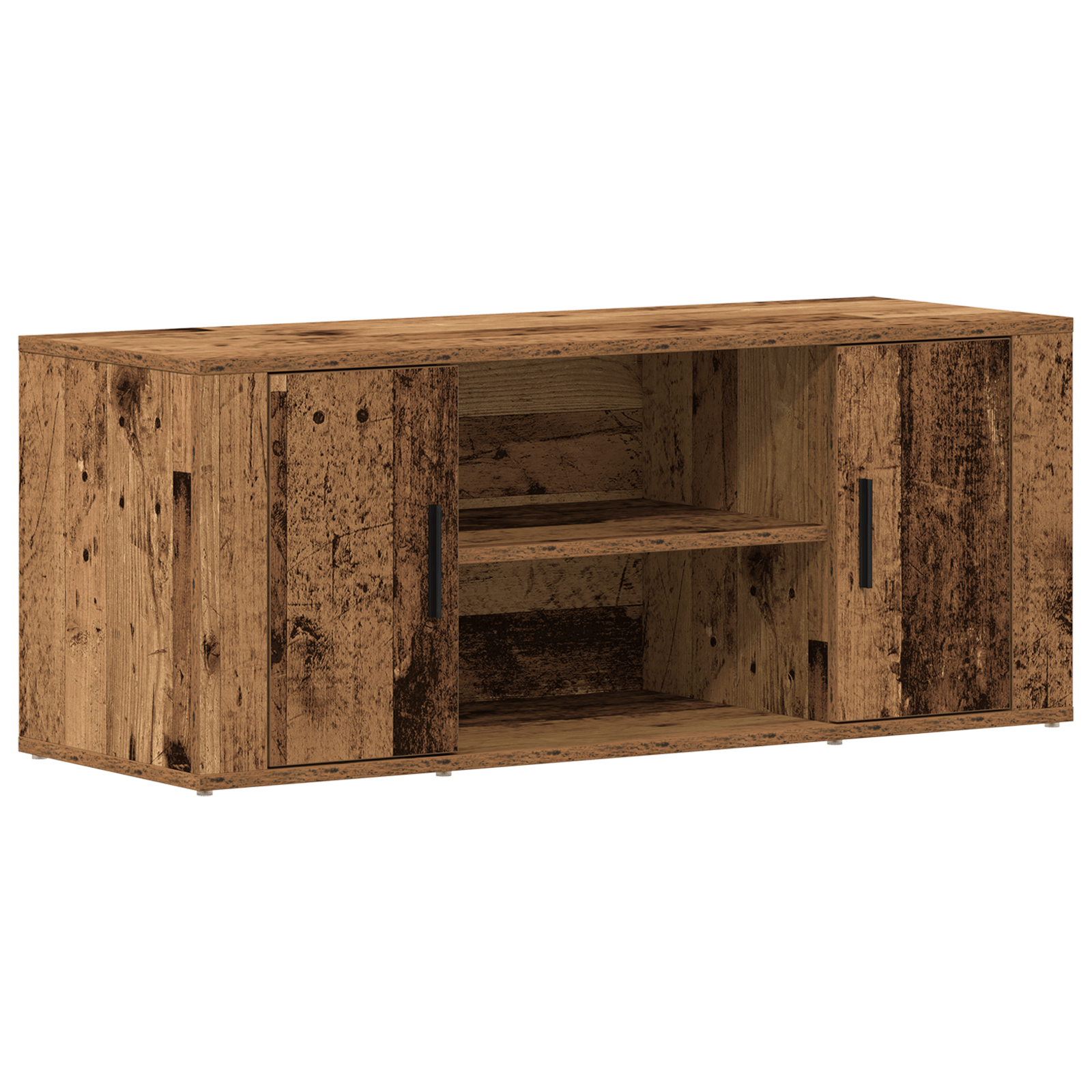 Dulap TV, lemn vechi, 100x35x40 cm, lemn prelucrat — imaginea 2