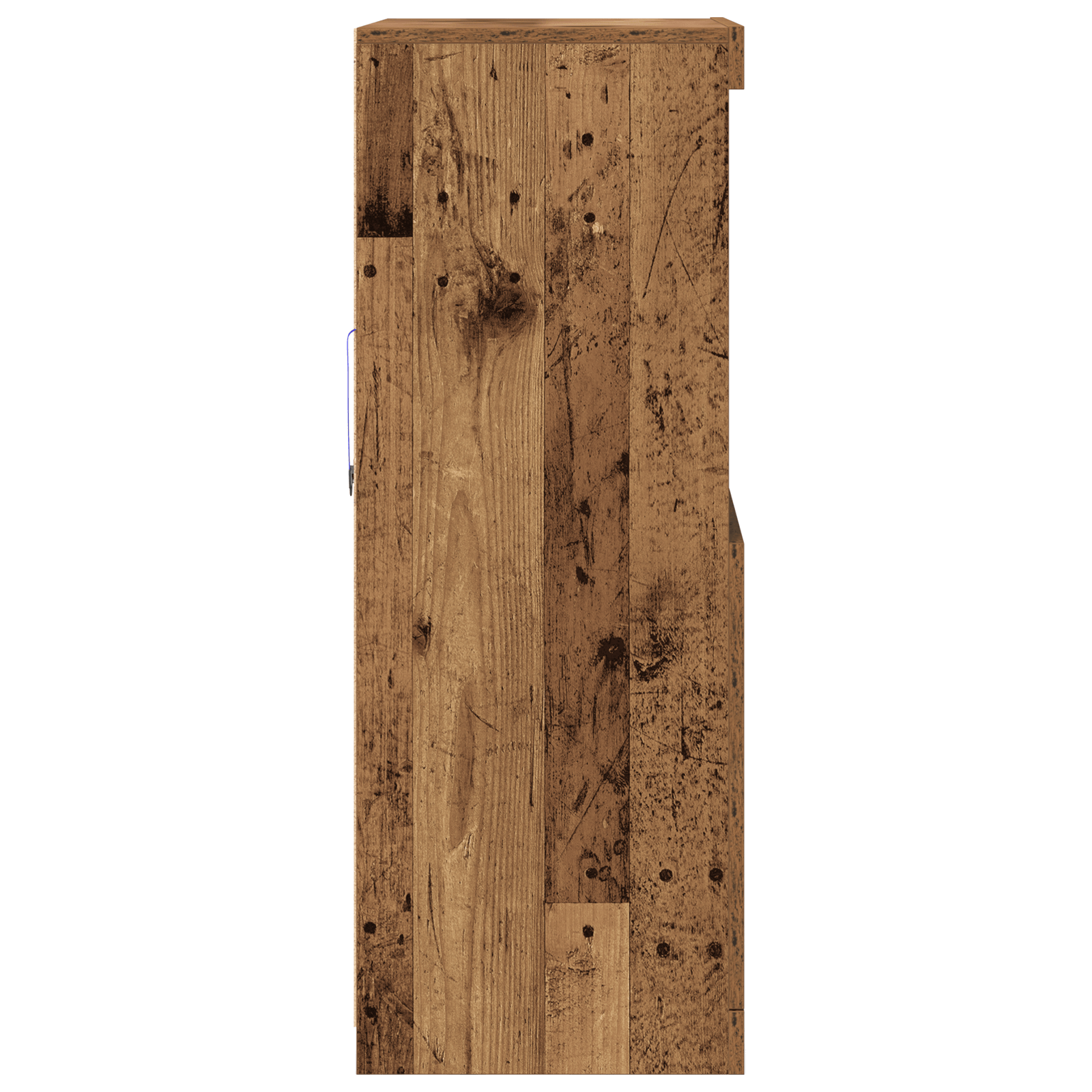 Bufet cu Lumina LED Lemn Vechi 60x37x100 cm — imaginea 7