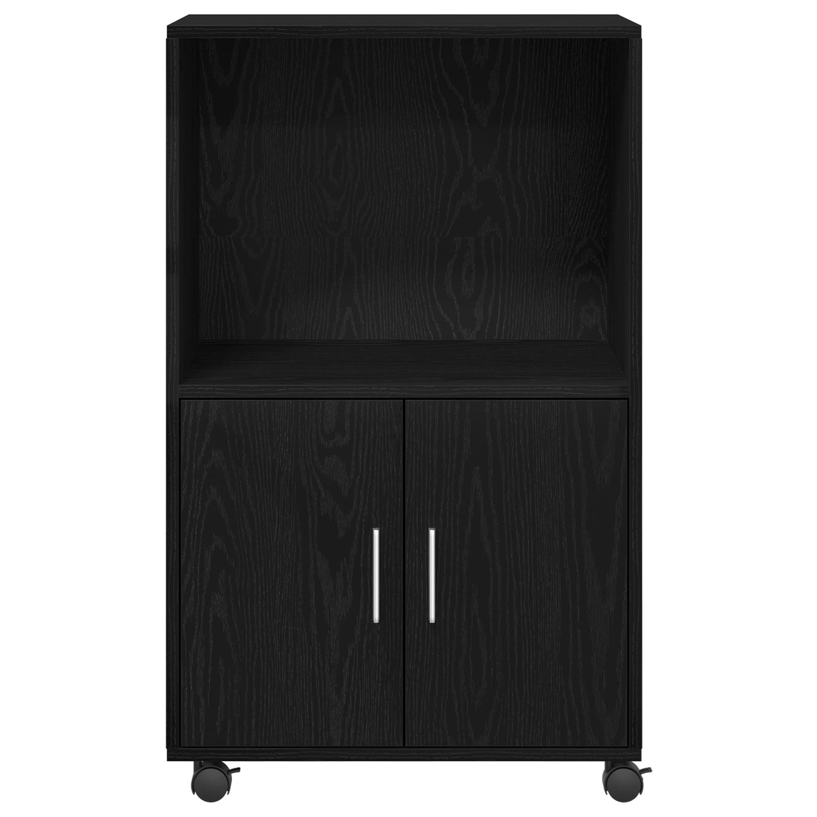 Dulap mobil, stejar negru, 55x40x91 cm, lemn prelucrat — imaginea 7