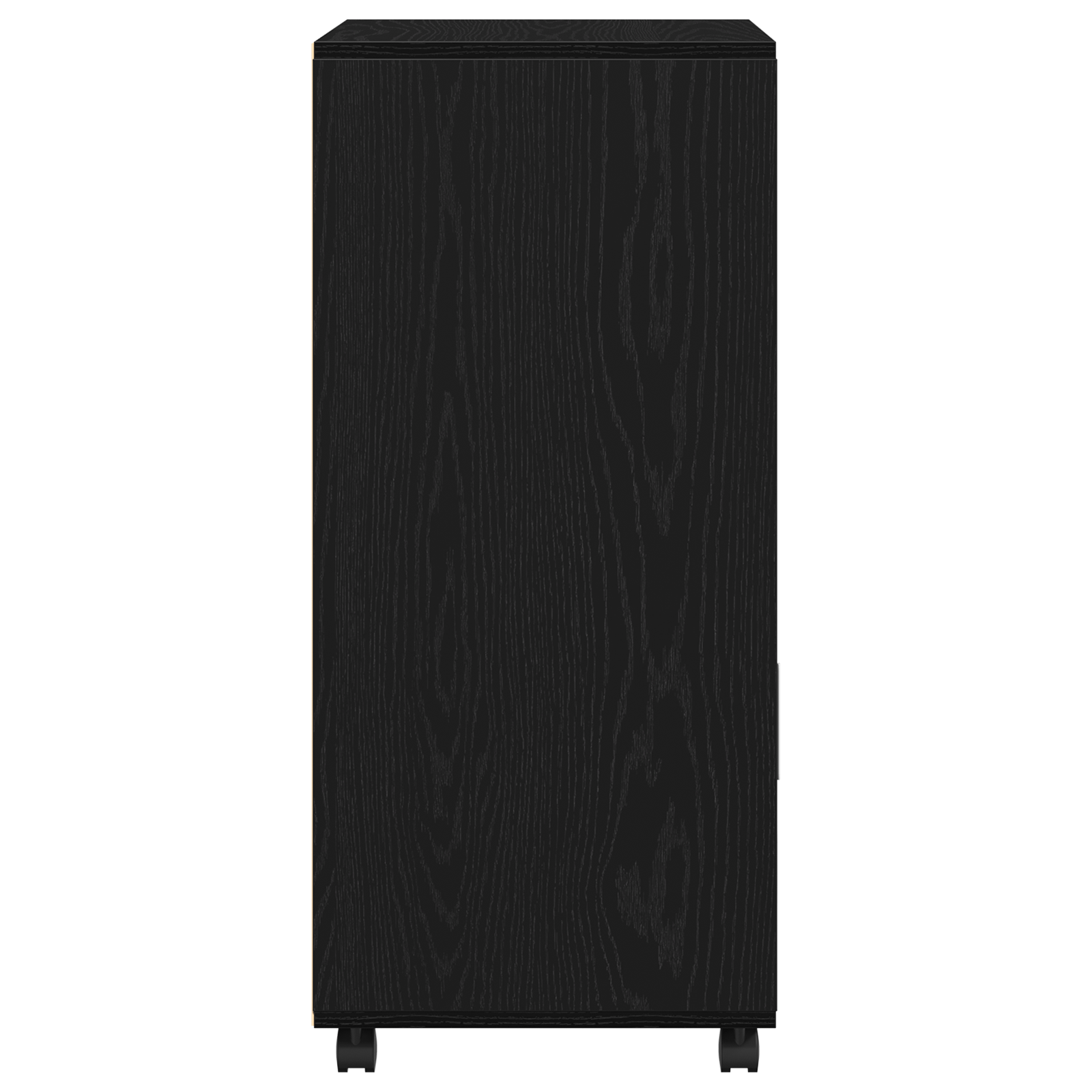 Dulap mobil, stejar negru, 55x40x91 cm, lemn prelucrat — imaginea 8