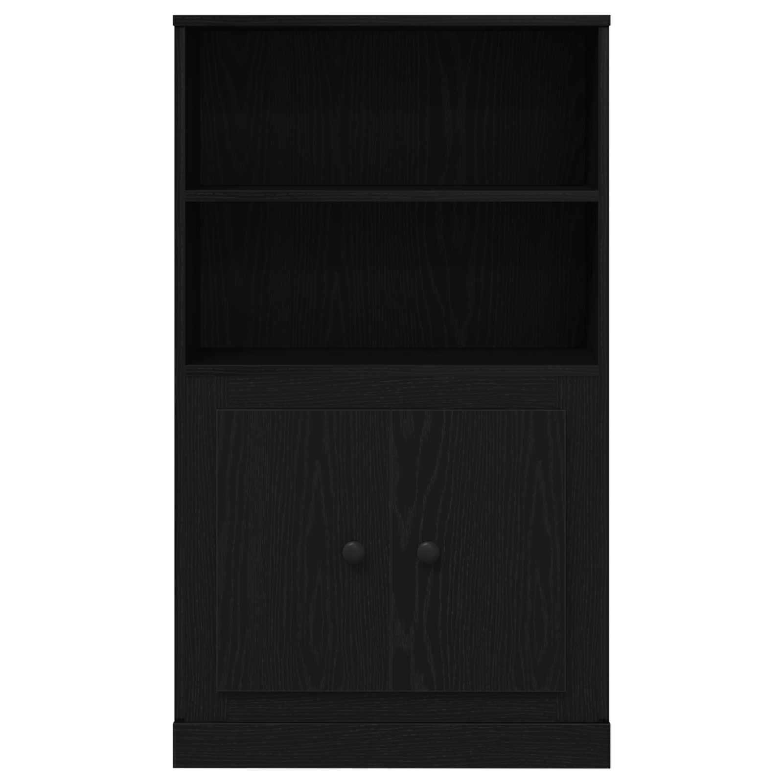 Dulap inalt, stejar negru, 60x35,5x103,5 cm, lemn prelucrat — imaginea 7