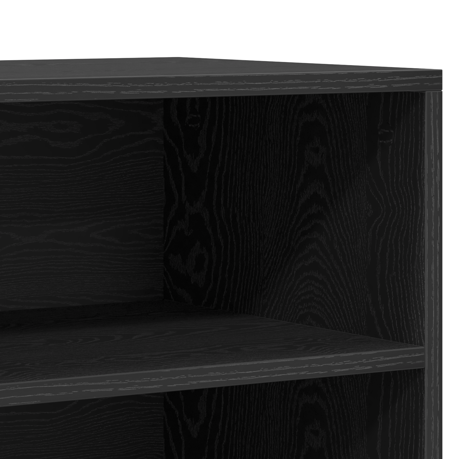 Bufet Negru din Stejar 57x35x70 cm din Lemn Structurat de la — imaginea 8
