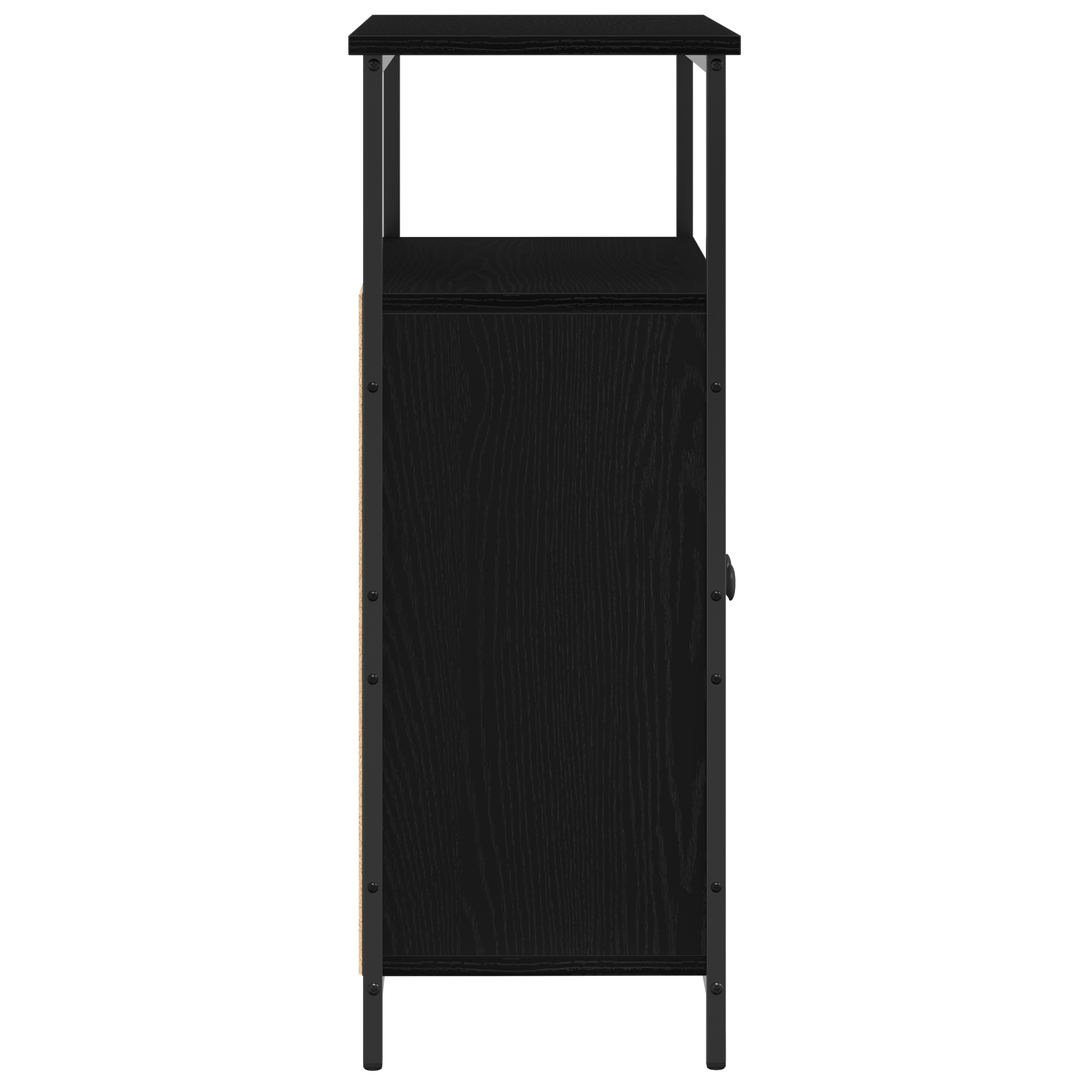 Dulap de perete, stejar negru, 69,5x34x90 cm, lemn prelucrat — imaginea 7