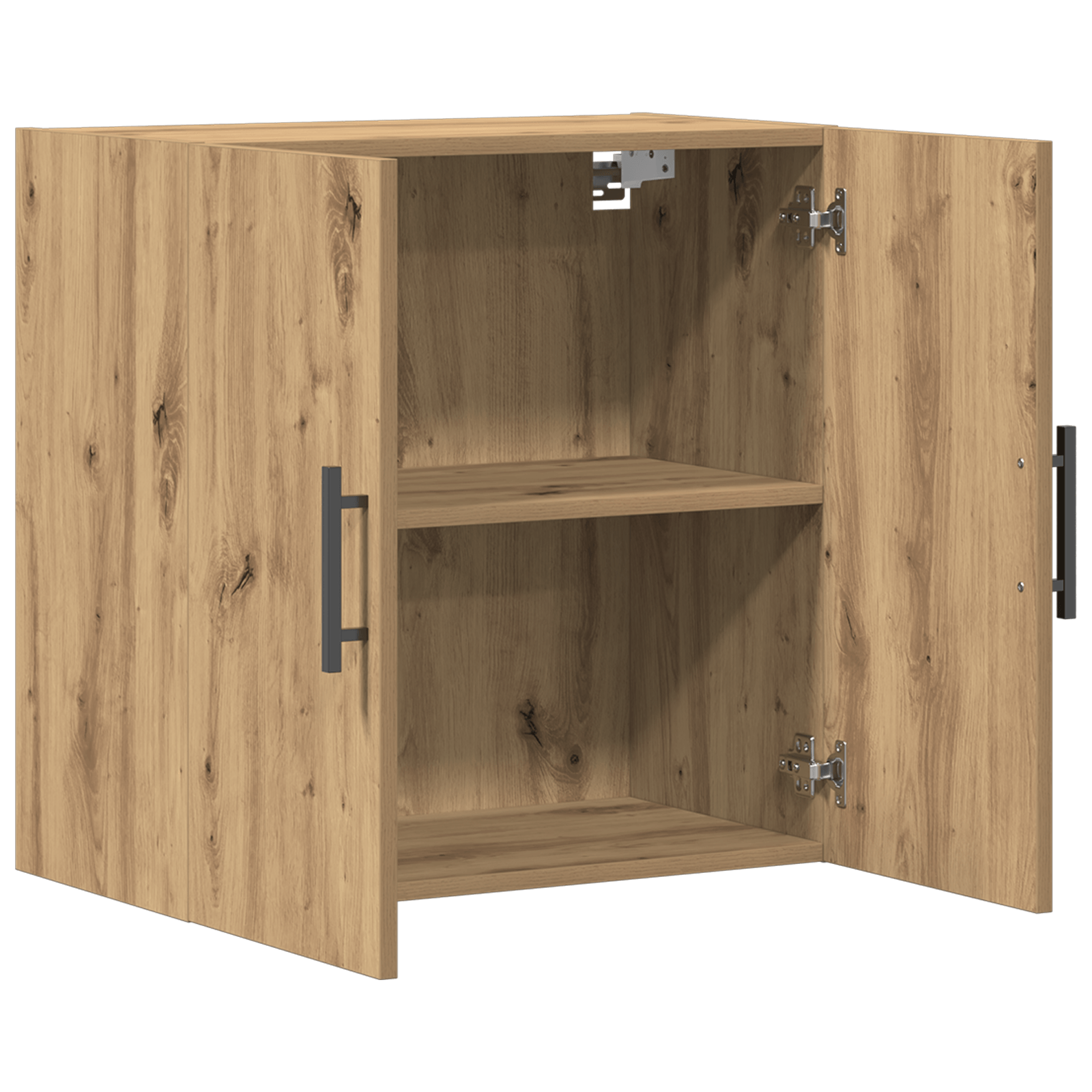 Dulap de perete, stejar artizanal, 60x31,5x60 cm lemn prelucrat — imaginea 5
