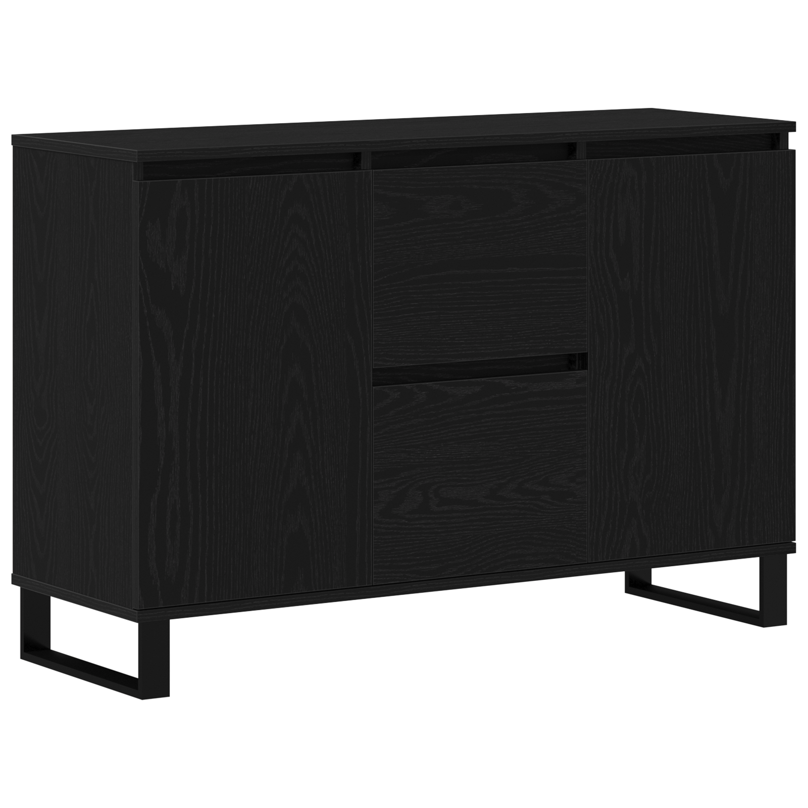 Dulap, stejar negru, 104x35x70 cm, lemn prelucrat — imaginea 2