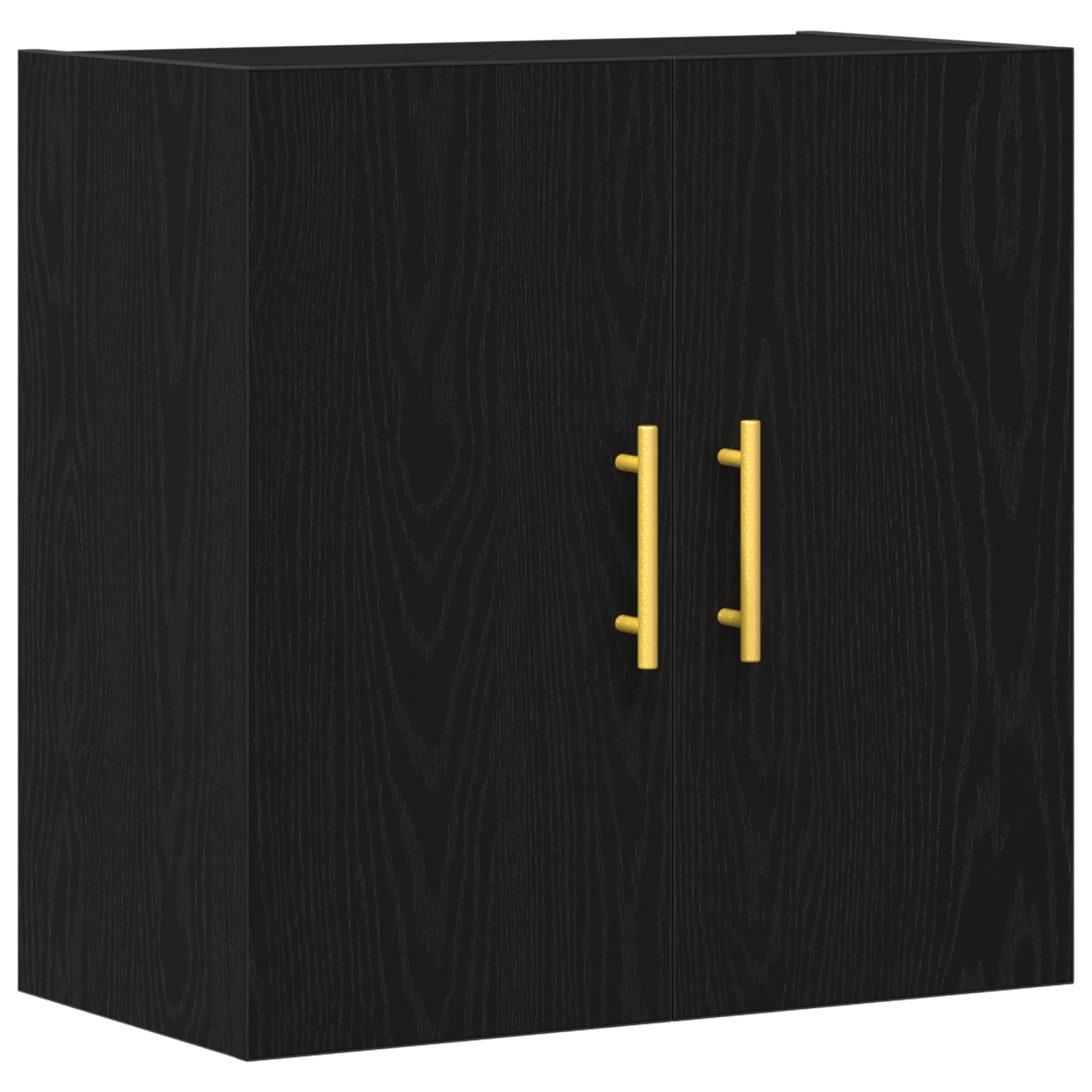 Dulap de perete, stejar negru, 60x31x70 cm, lemn prelucrat — imaginea 2