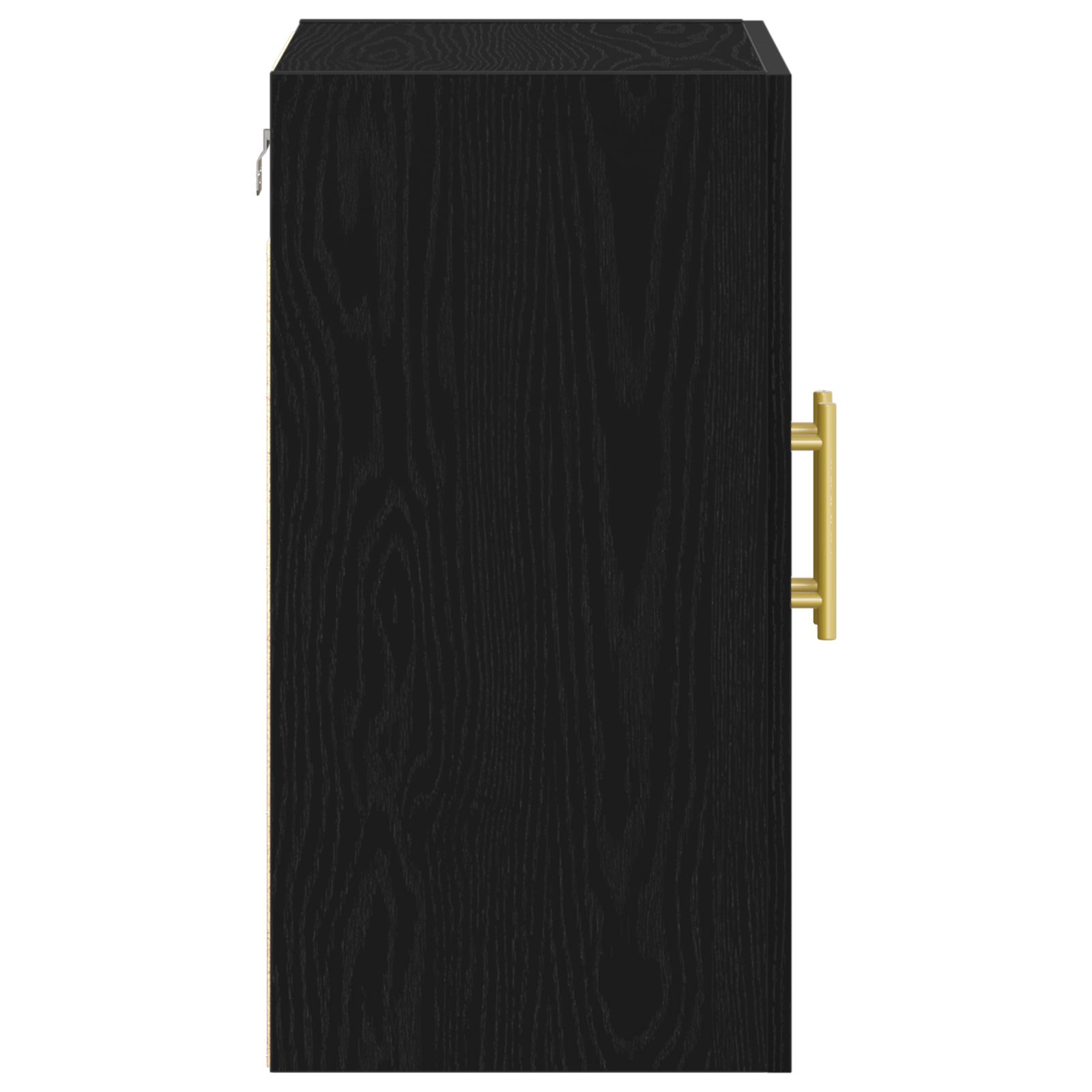 Dulap de perete, stejar negru, 60x31x70 cm, lemn prelucrat — imaginea 6