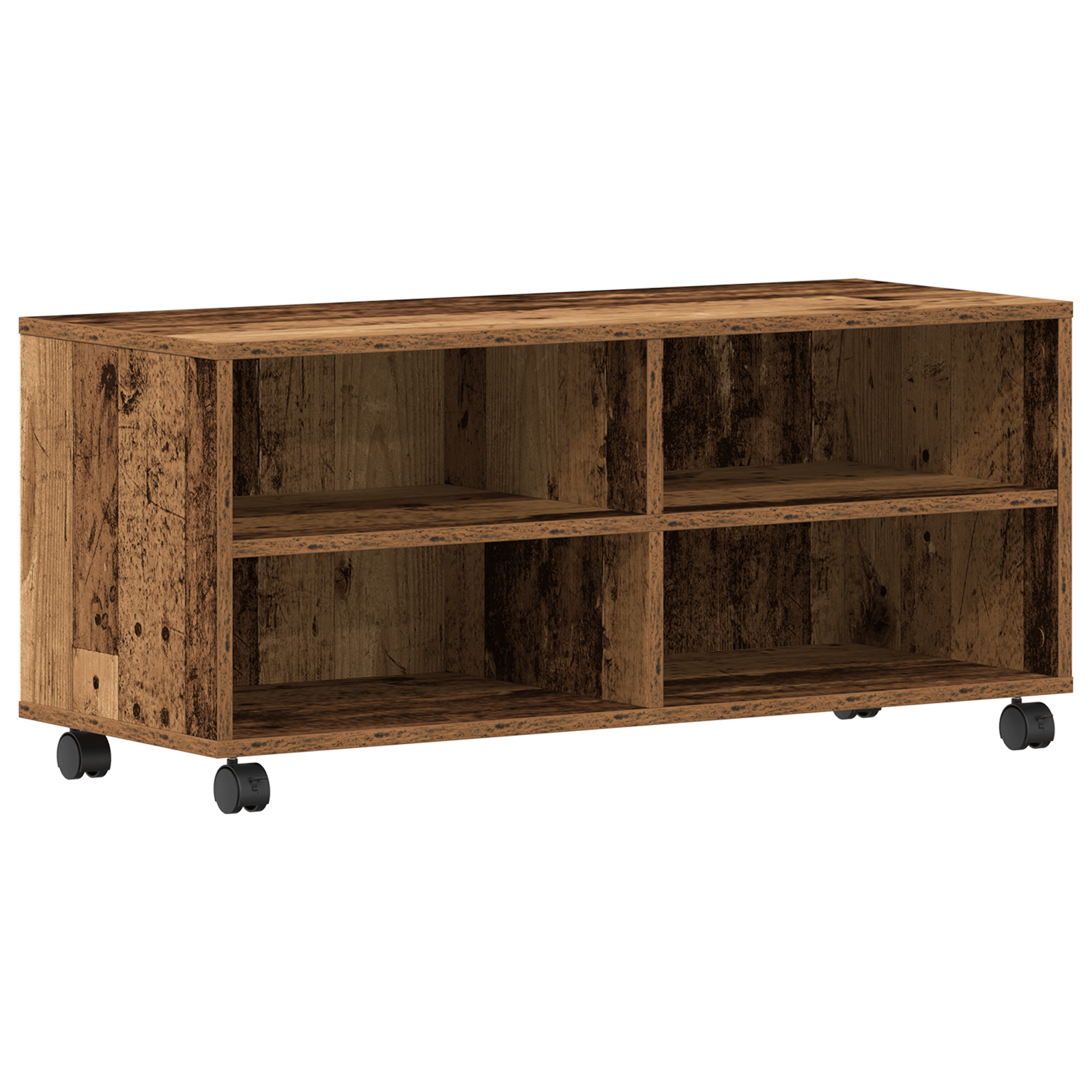 Dulap TV, lemn vechi, 90x35x35 cm, lemn prelucrat — imaginea 2