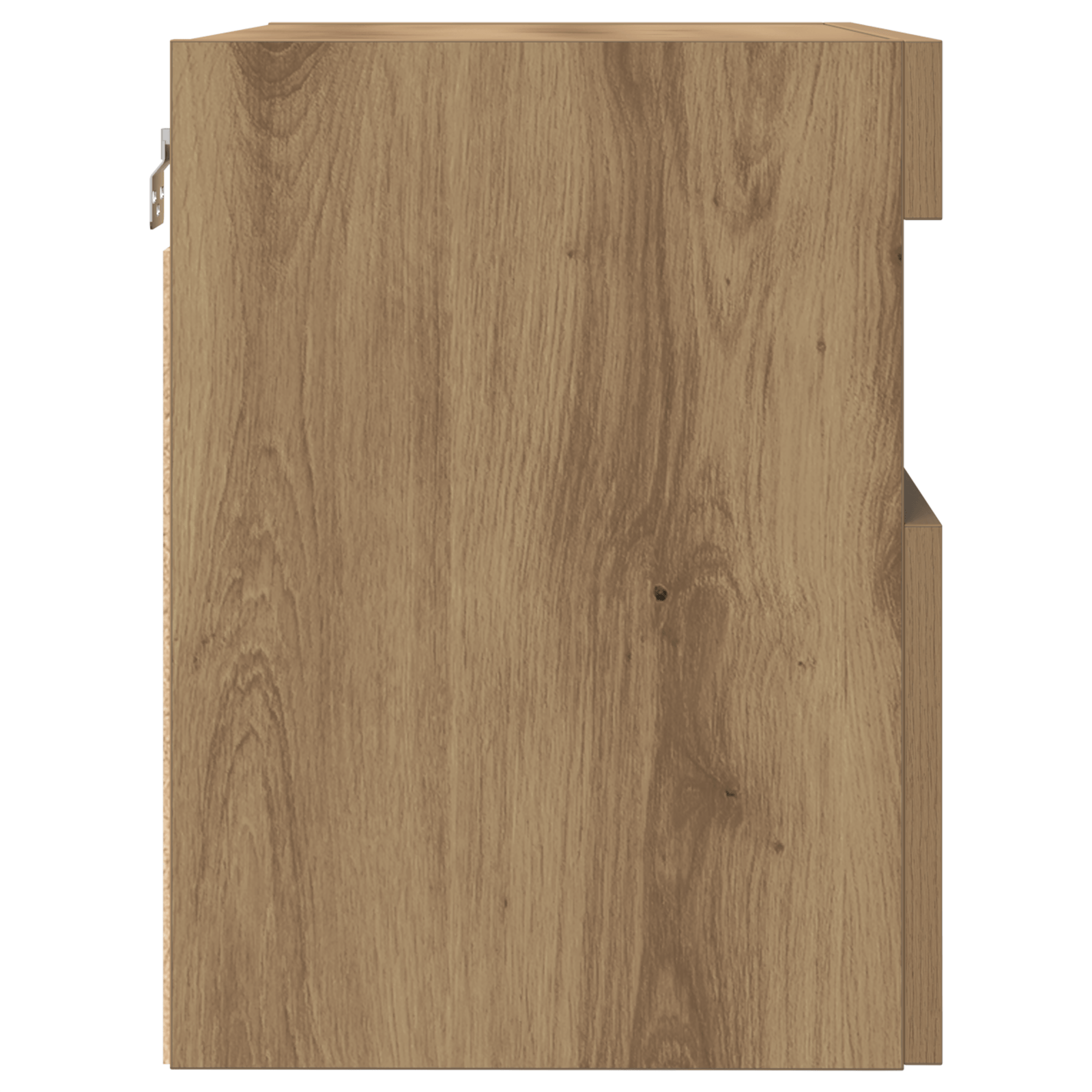 Dulap TV de perete cu LED, stejar artizanal, 60x30x40 cm — imaginea 9