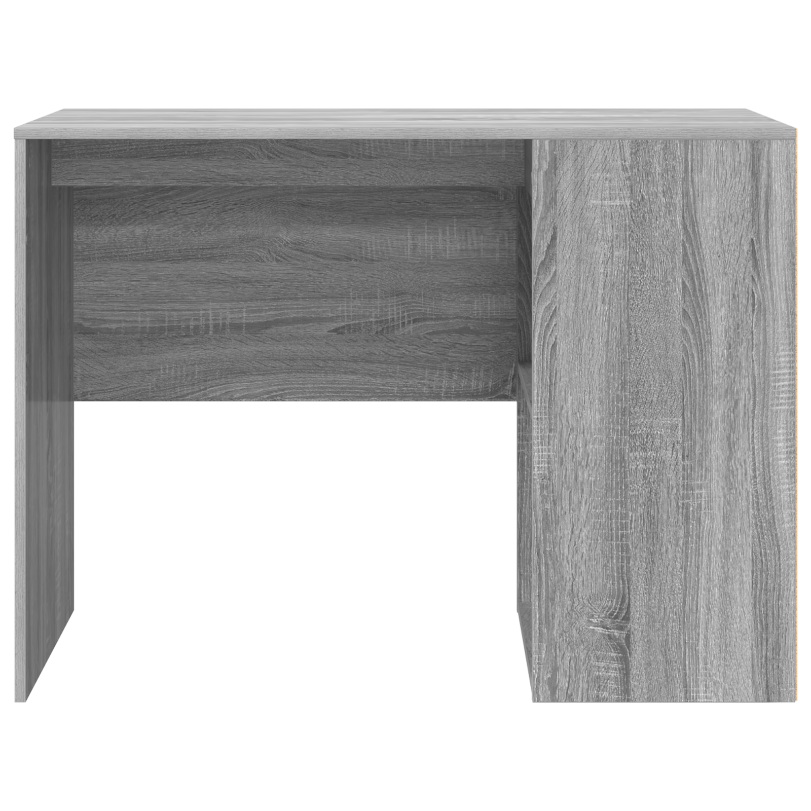Birou de scris Gri Sonoma Lemn Standard Depozitare — imaginea 4