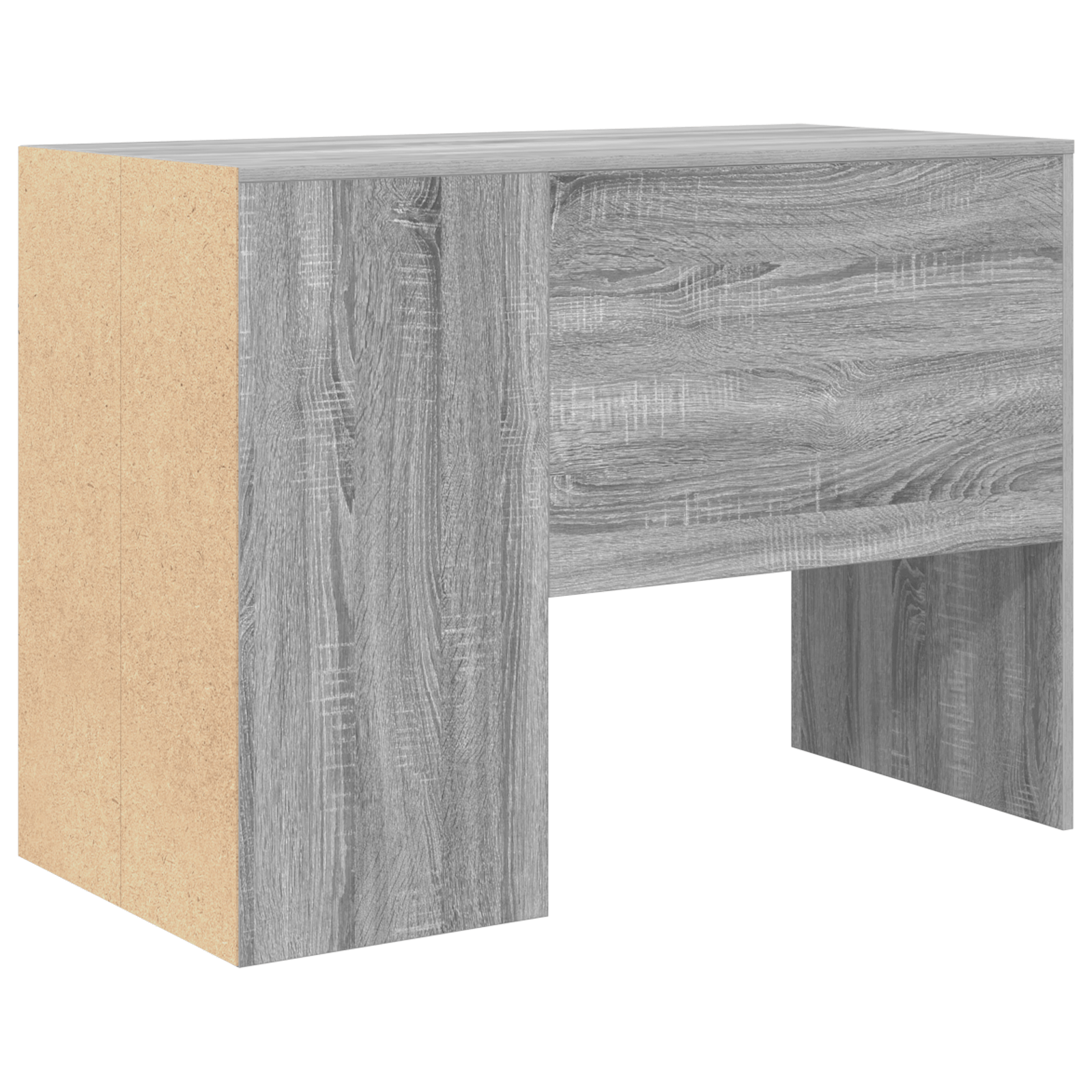Birou de scris Gri Sonoma Lemn Standard Depozitare — imaginea 6