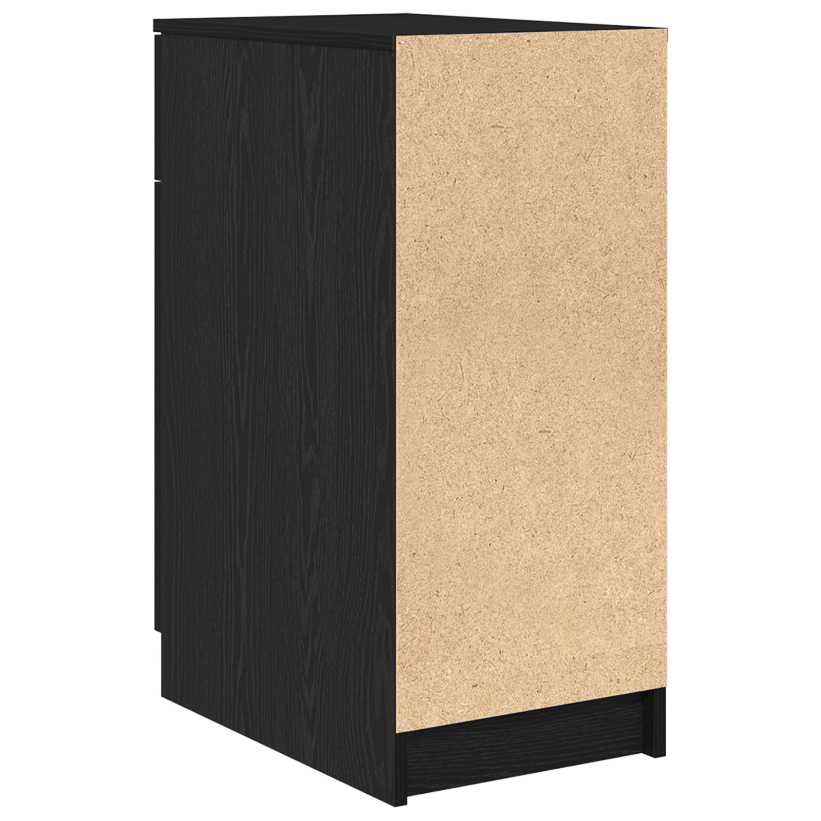 Birou dulap in stejar negru - 33x50x75 cm - Fabricat din lemn ingineresc — imaginea 6