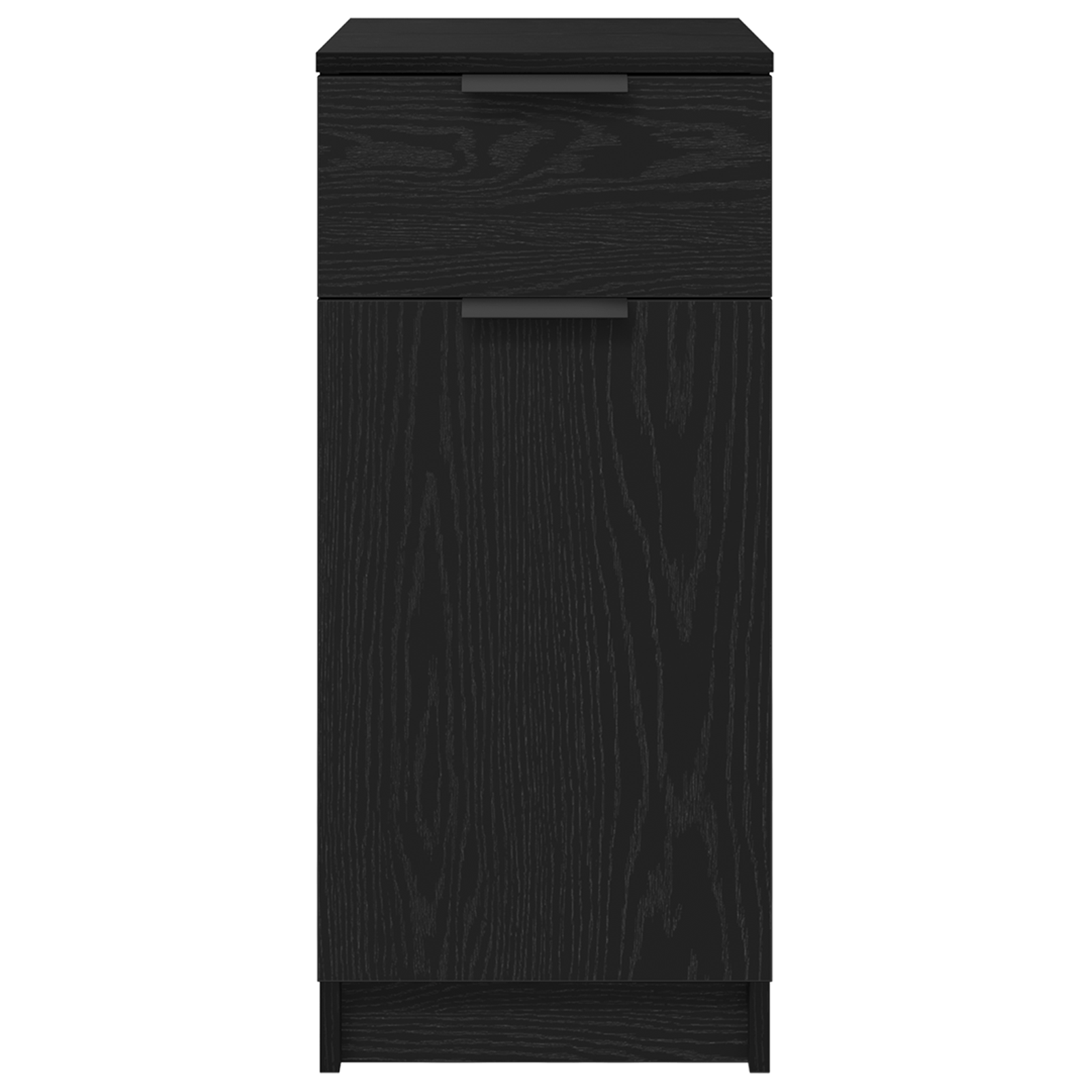 Birou dulap in stejar negru - 33x50x75 cm - Fabricat din lemn ingineresc — imaginea 7