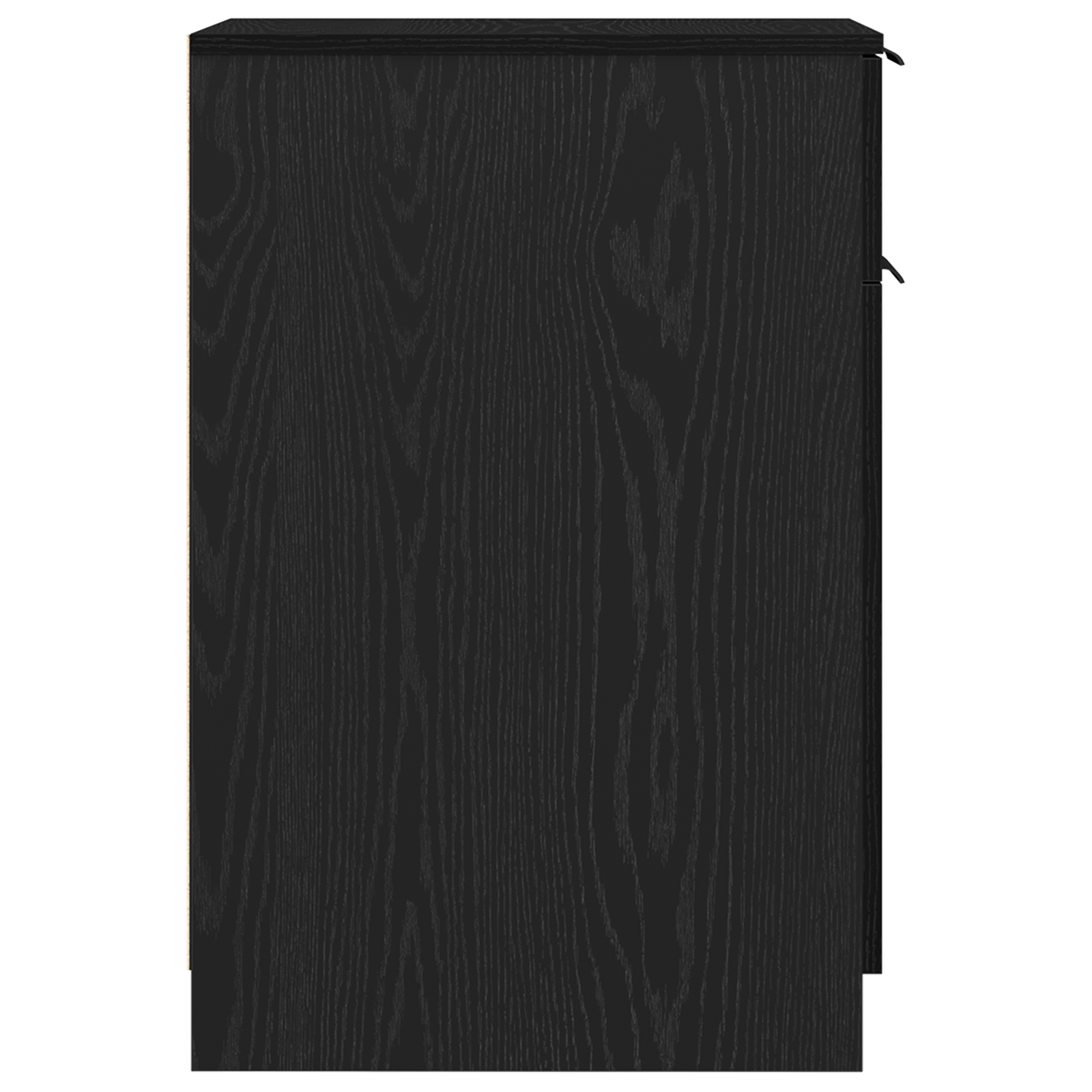 Birou dulap in stejar negru - 33x50x75 cm - Fabricat din lemn ingineresc — imaginea 8