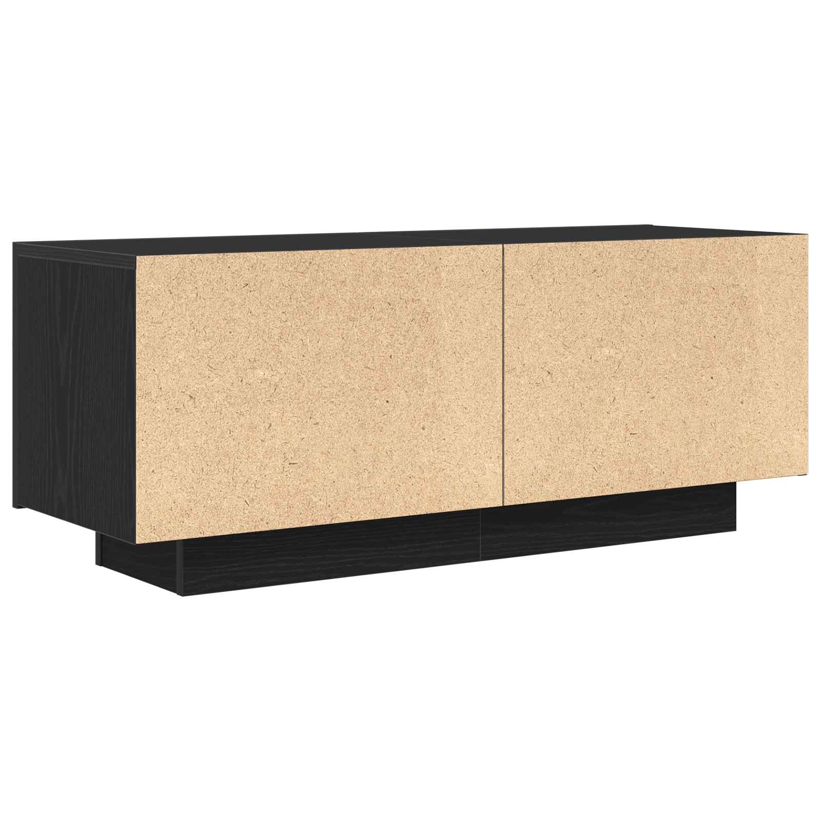 Dulap TV, stejar negru, 100x35x40 cm, lemn prelucrat — imaginea 6