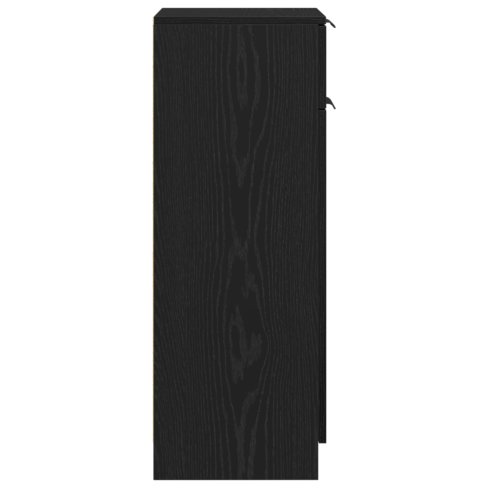 Dulap de baie, stejar negru, 32x34x90 cm, lemn prelucrat — imaginea 5
