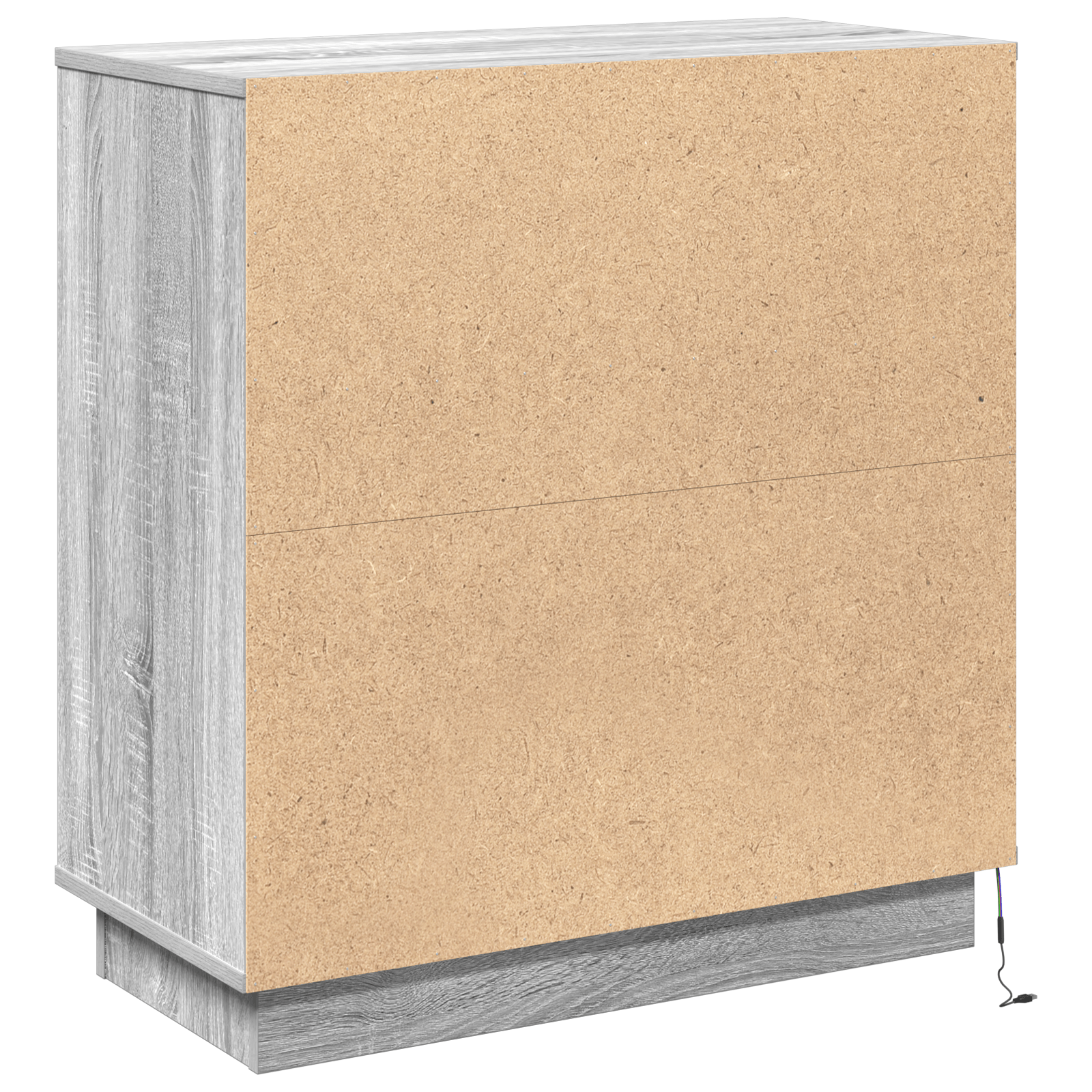 Dulap cu LED Gri Sonoma 71x34,5x75 cm Lemn prelucrat — imaginea 9