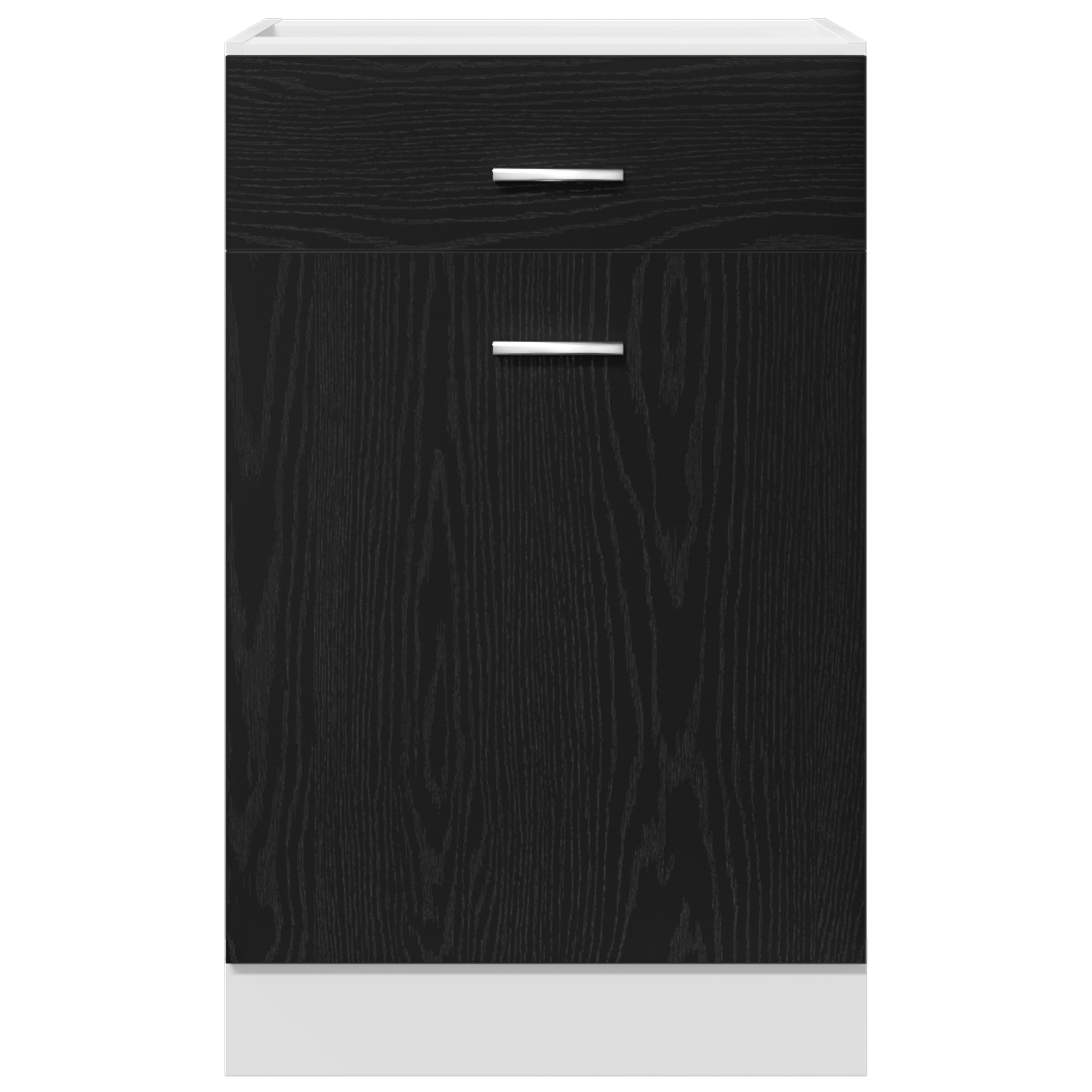 Dulap cu Sertare Black Oak - 50x46x81.5 cm, Fabricat din Lemn Prelucrat — imaginea 7