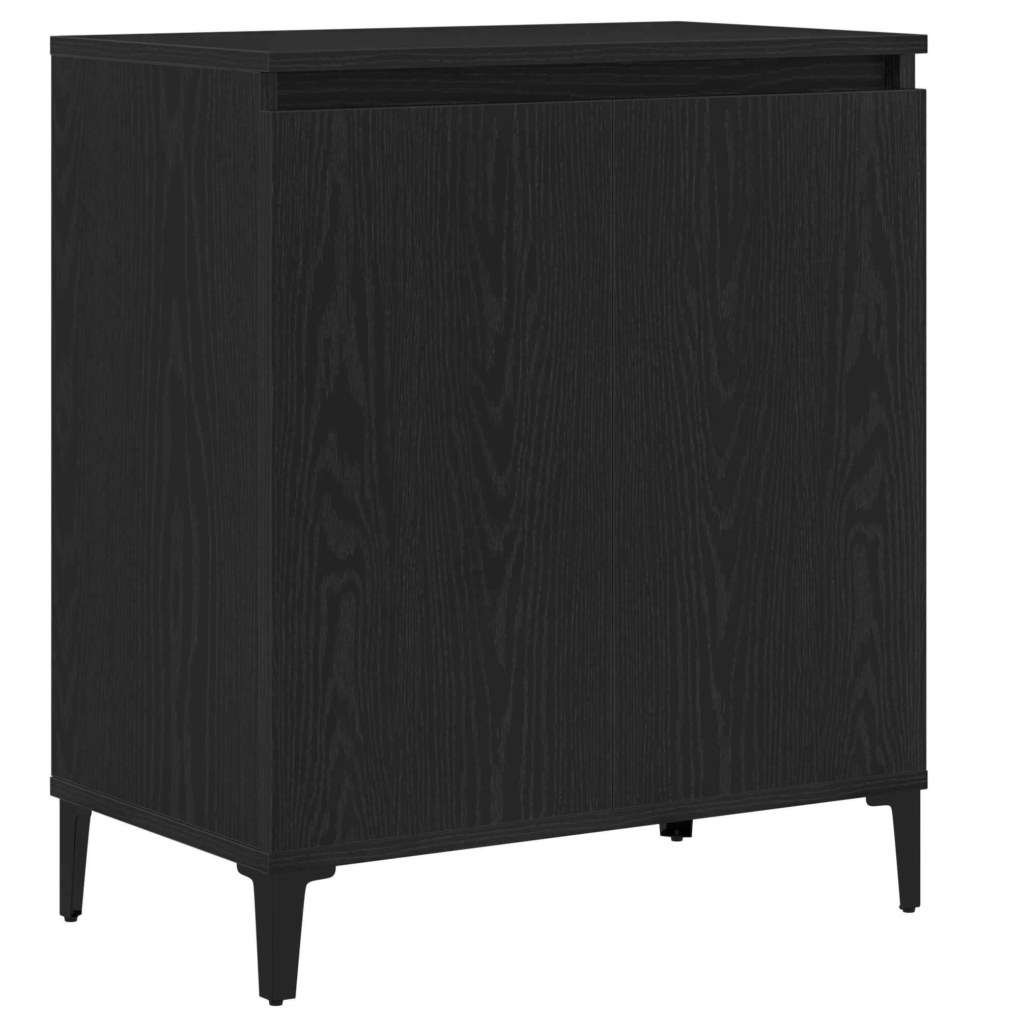 Dulap, stejar negru, 60x35x70 cm, lemn prelucrat — imaginea 2