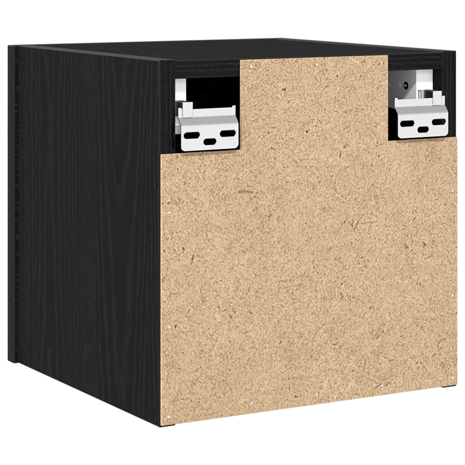 Dulap TV de perete, stejar negru, 30,5x30x30 cm — imaginea 6