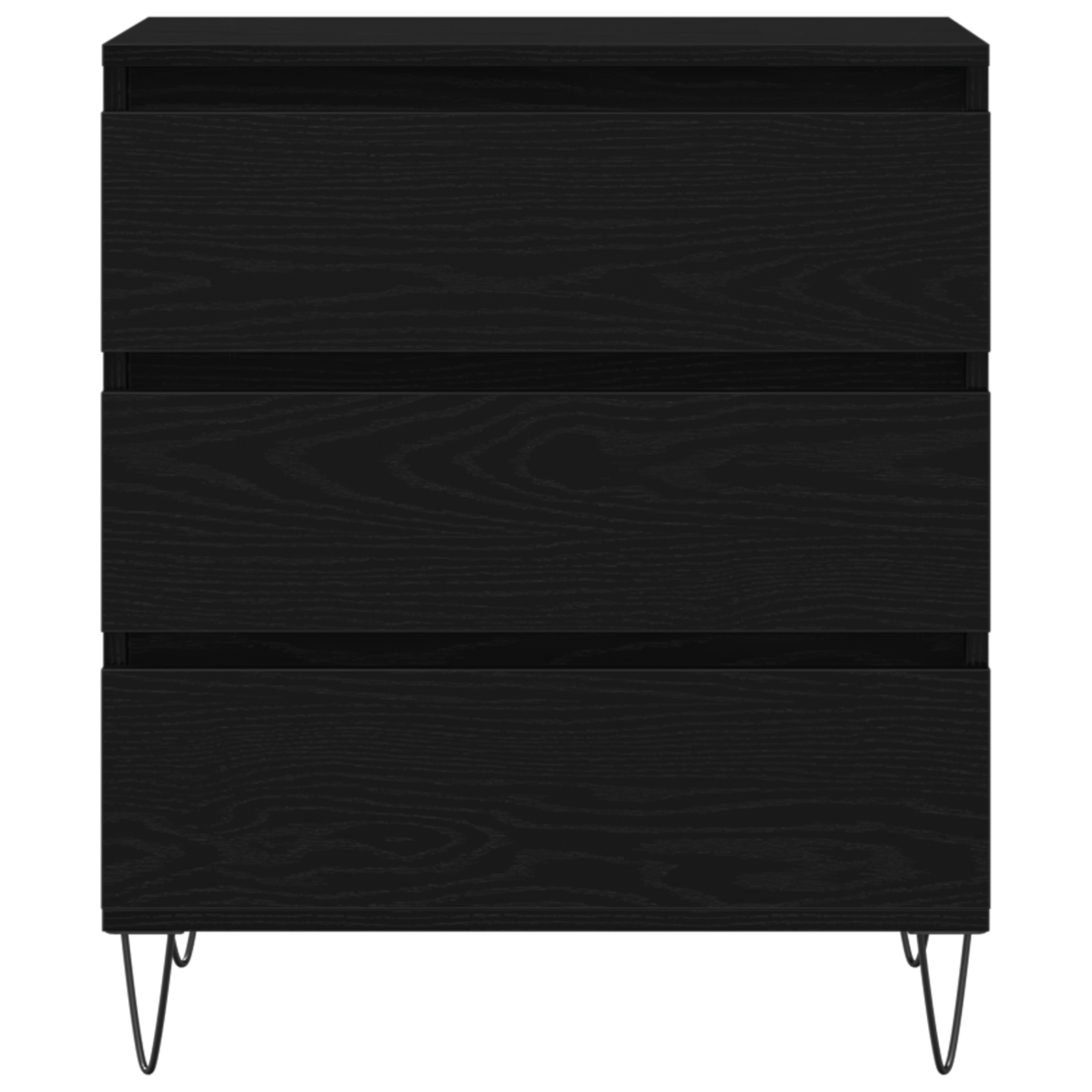 Dulap cu sertare, stejar negru, 60x35x70 cm, lemn prelucrat — imaginea 6