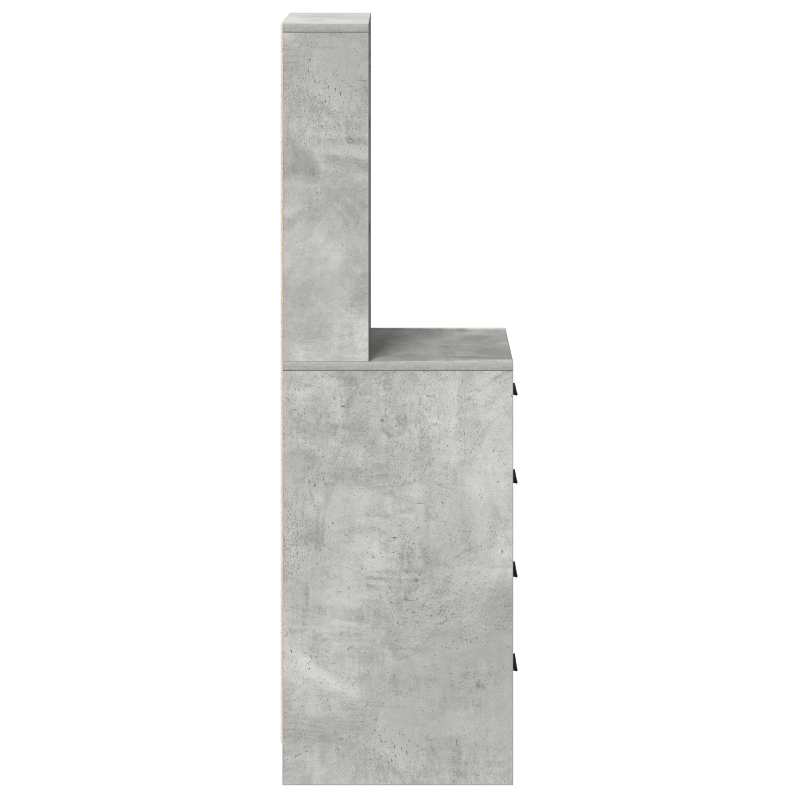 Dulap inalt, gri beton, 40x41x135 cm, lemn prelucrat — imaginea 4