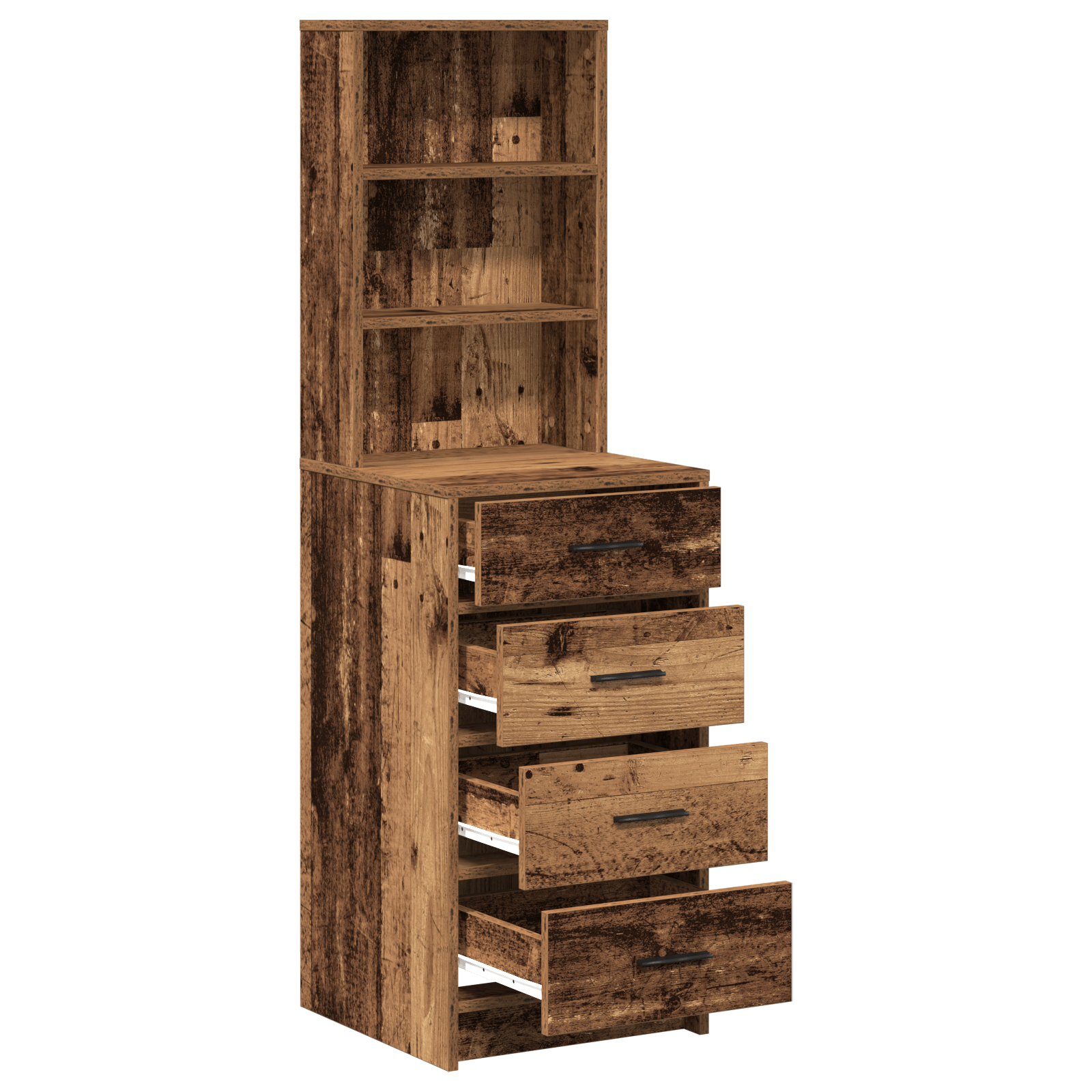 Dulap inalt, lemn vechi, 40x41x135 cm, lemn prelucrat — imaginea 5