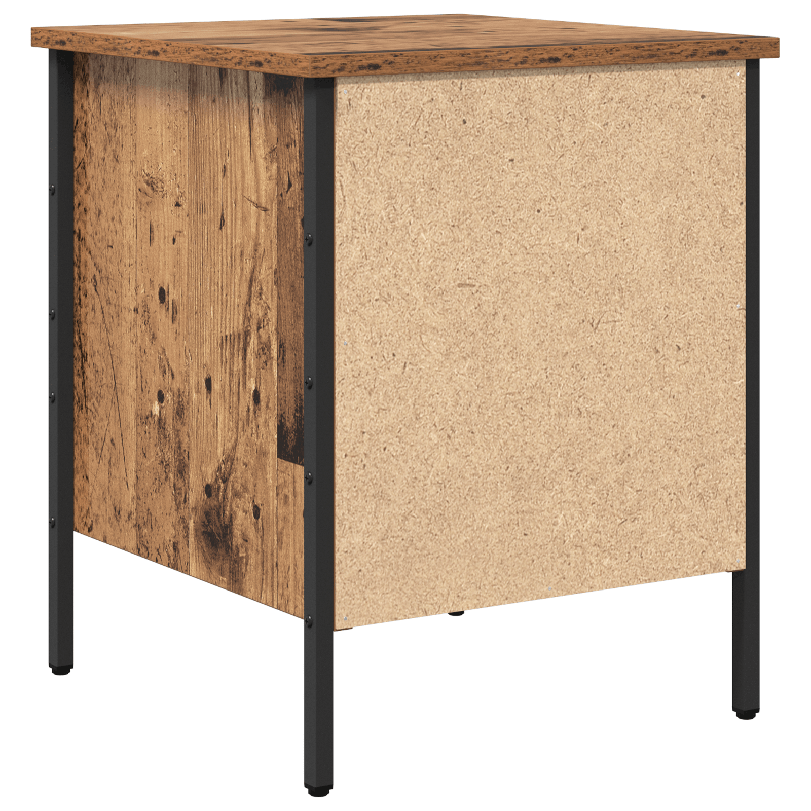 Cabinet de Noptiera Lemn Vechi 40x42x50 cm Lemn Stratificat — imaginea 8