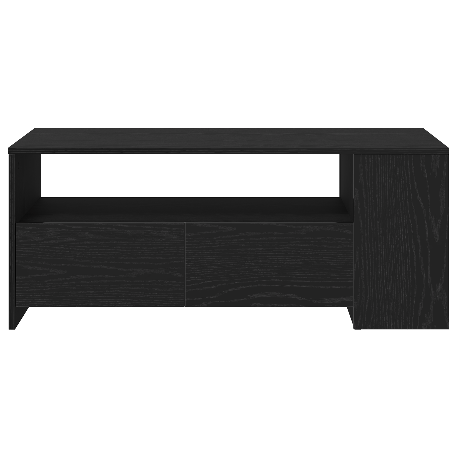 Masa de cafea din stejar negru 102x55x43.5 cm fabricata din lemn stratificat — imaginea 7