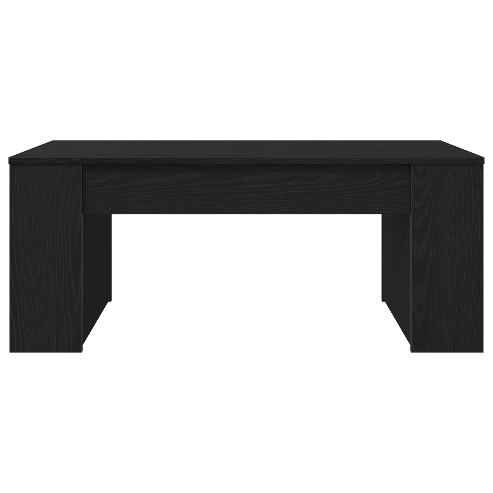 Masuta de cafea, stejar negru, 102x55x42 cm, lemn prelucrat — imaginea 6