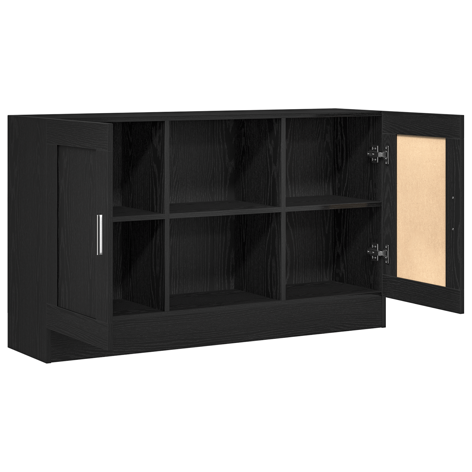 Dulap, stejar negru, 120x30,5x70 cm, lemn prelucrat — imaginea 5