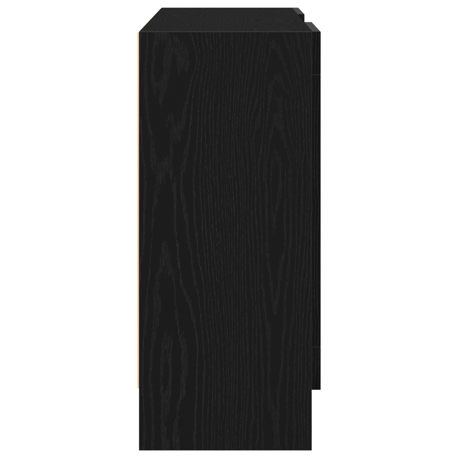 Dulap, stejar negru, 120x30,5x70 cm, lemn prelucrat — imaginea 8