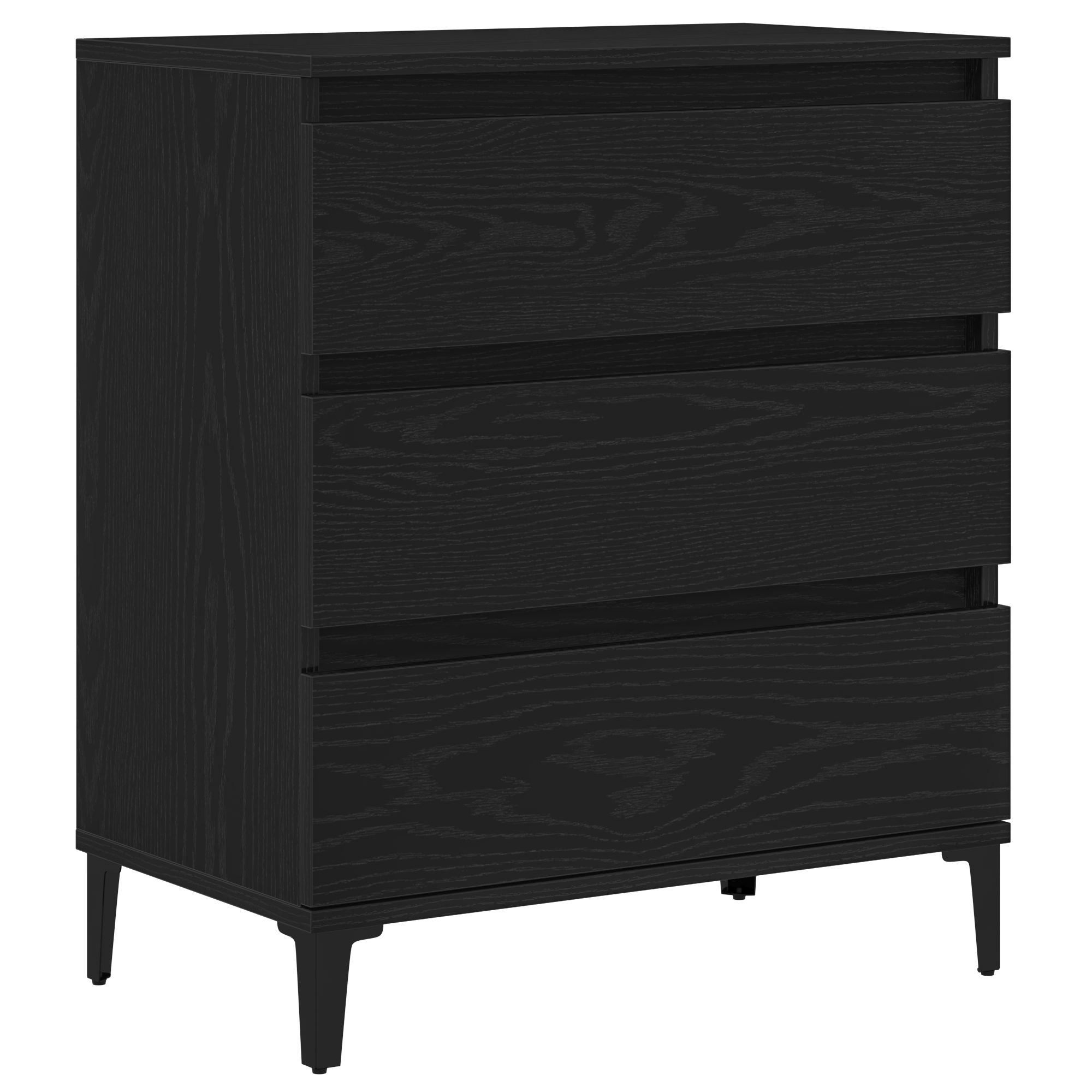 Dulap, stejar negru, 60x35x70 cm, lemn prelucrat — imaginea 2