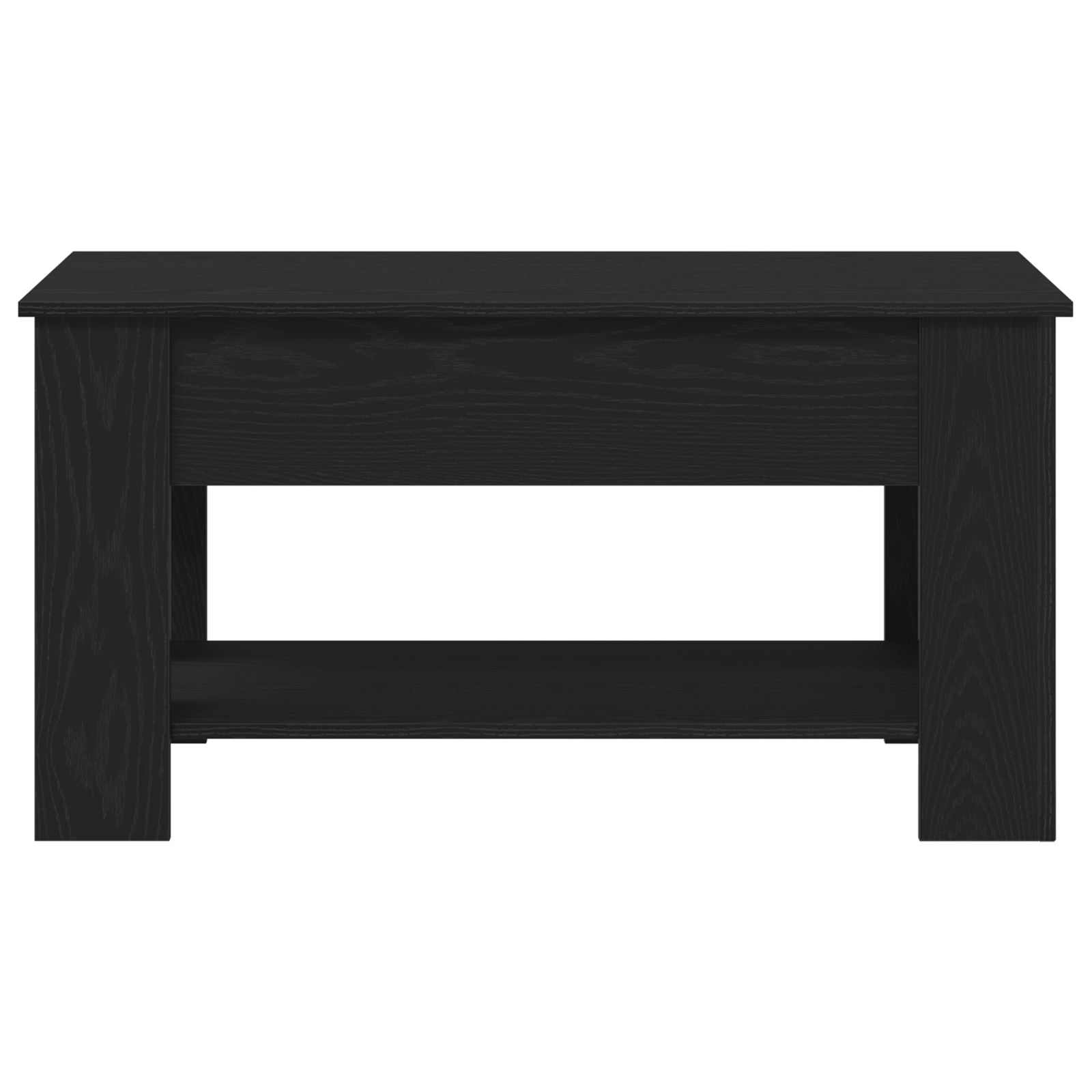 Masa de cafea din stejar negru - 101x49x52 cm fabricata din lemn compozit — imaginea 7