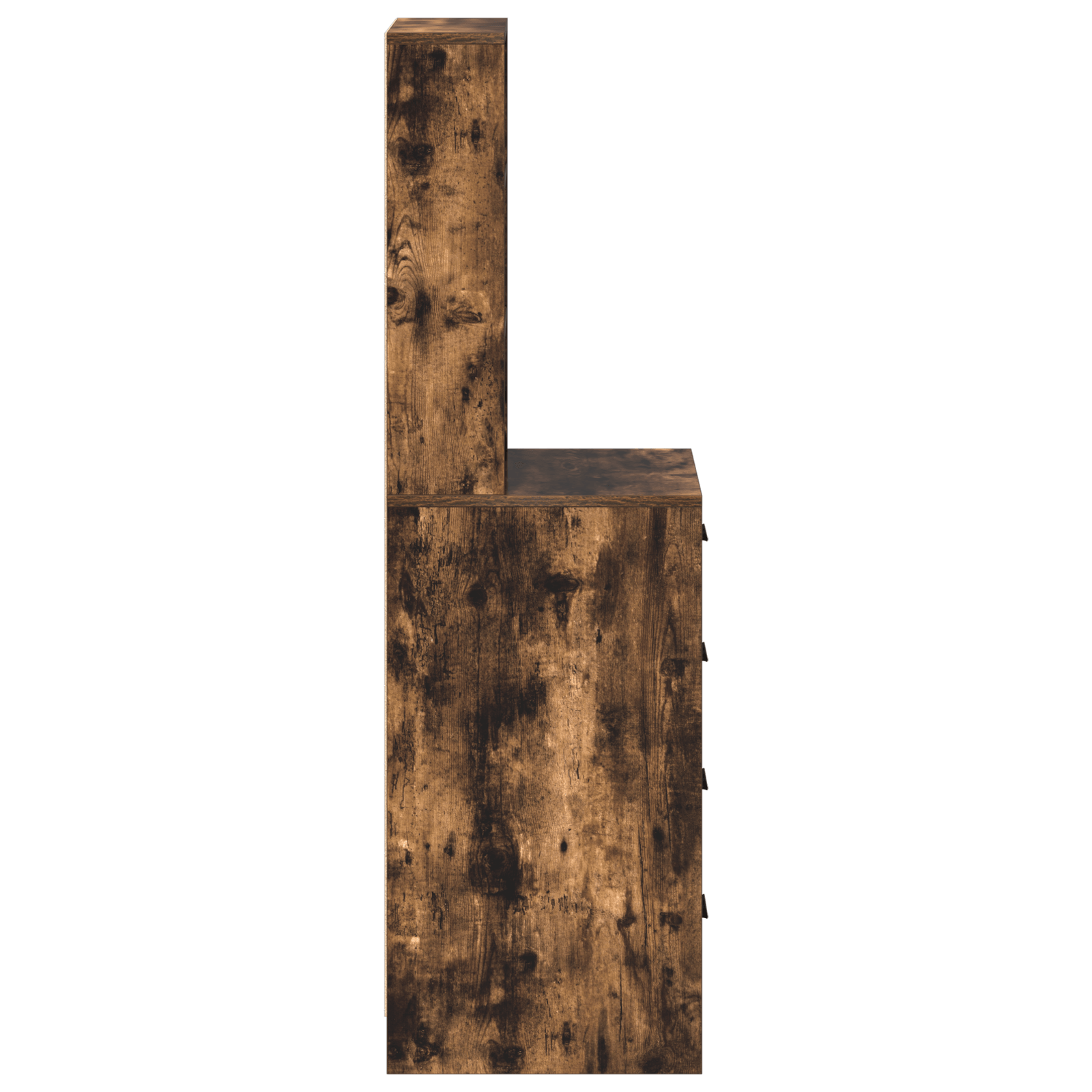 Dulap inalt, stejar fumuriu, 40x41x135 cm, lemn prelucrat — imaginea 7