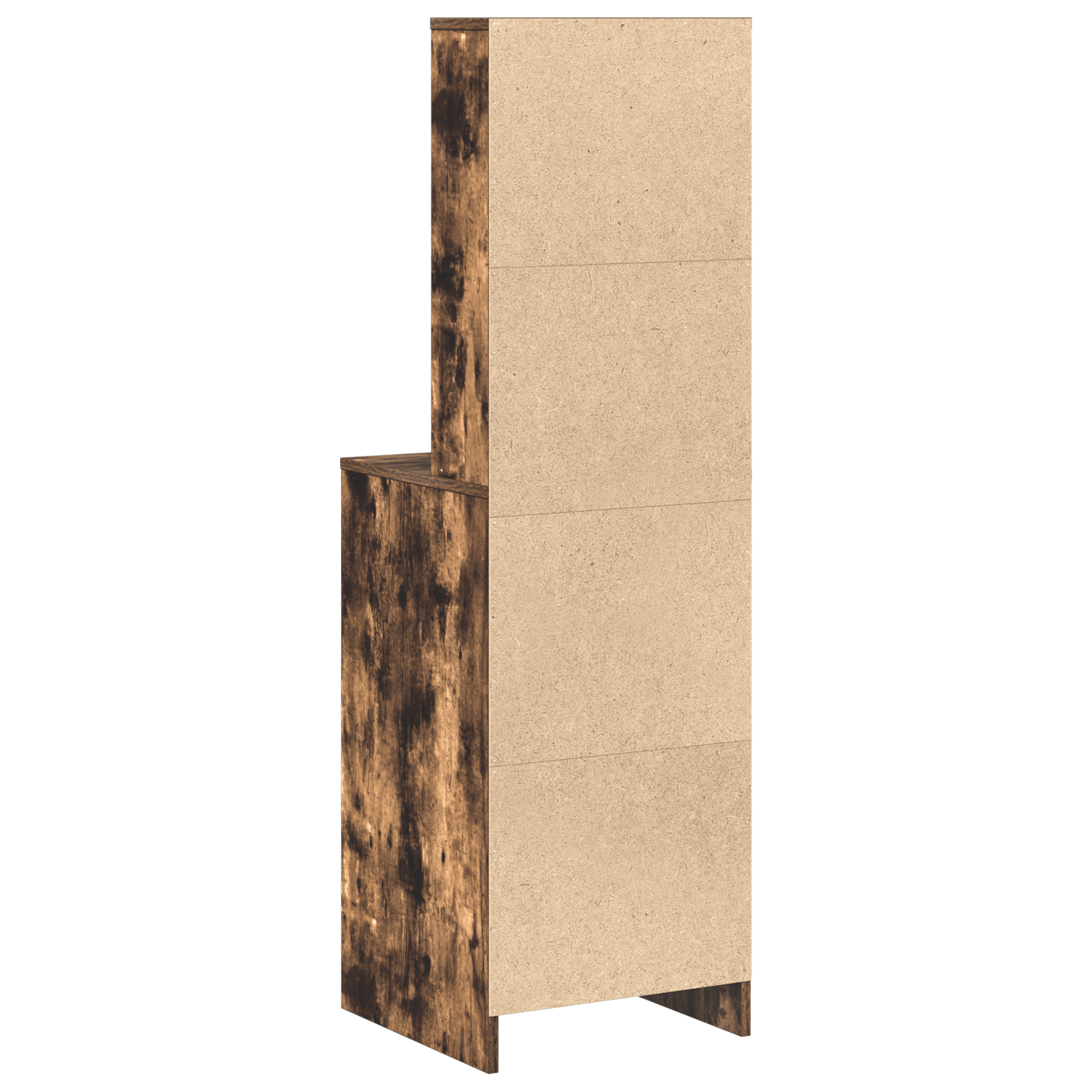 Dulap inalt, stejar fumuriu, 40x41x135 cm, lemn prelucrat — imaginea 9