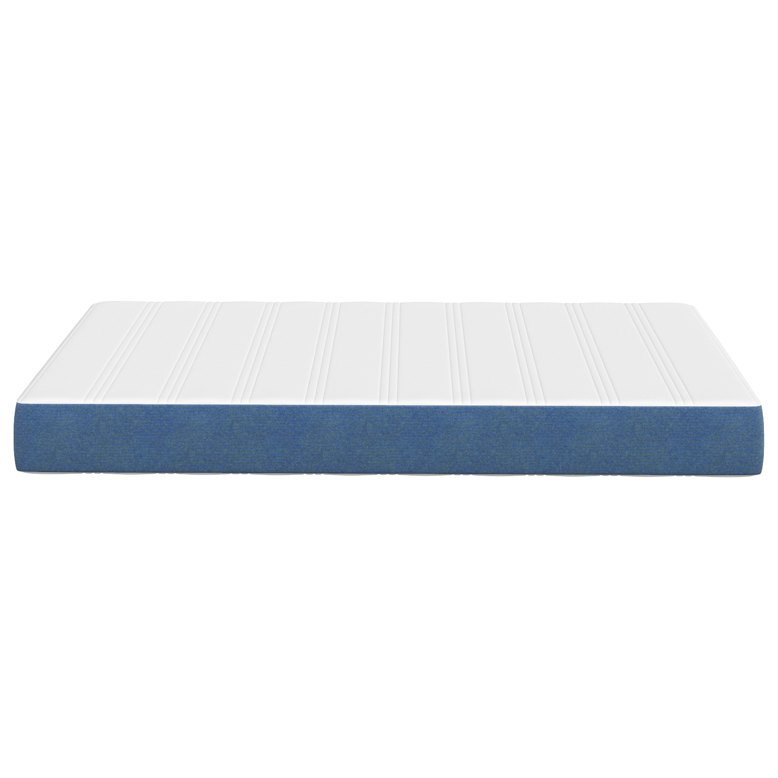 Saltea arcuri pocket albastru medie 120x200x20cm textil — imaginea 5