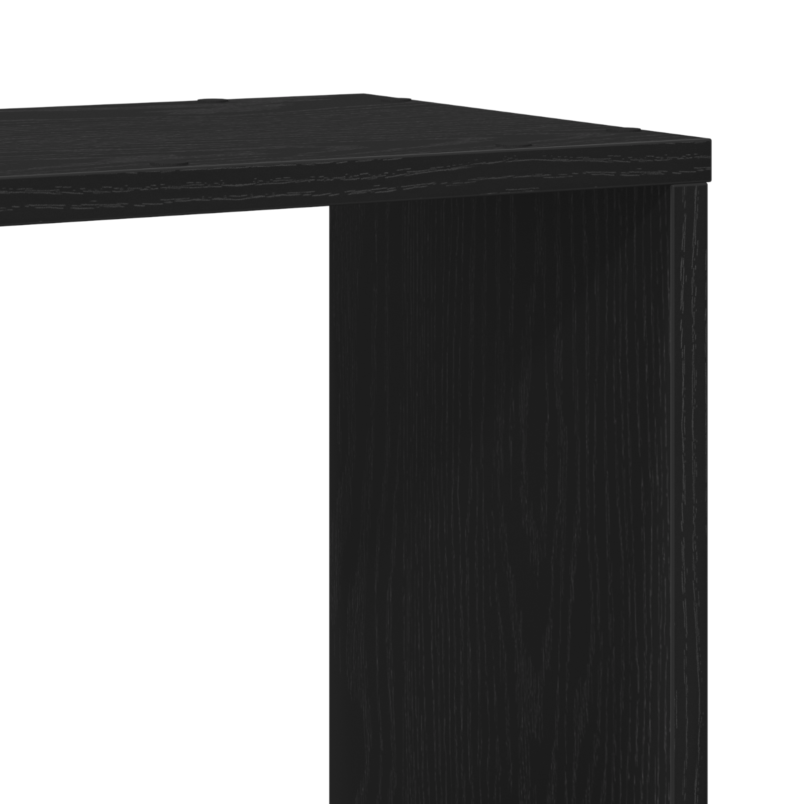 Biblioteca, stejar negru, 100x24x124 cm, lemn prelucrat — imaginea 8