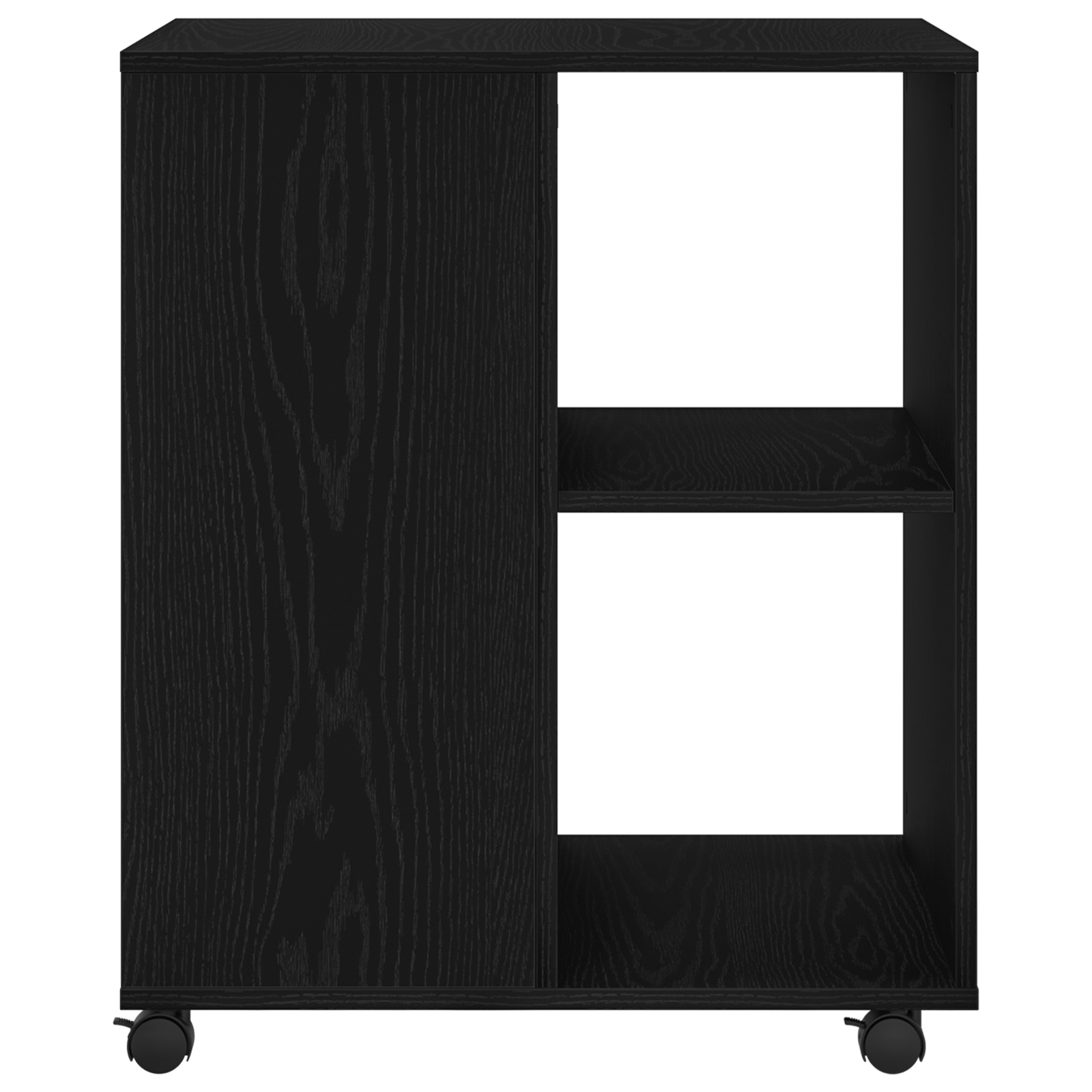 Dulap de depozitare, stejar negru, 60x53x72,5 cm lemn prelucrat — imaginea 5