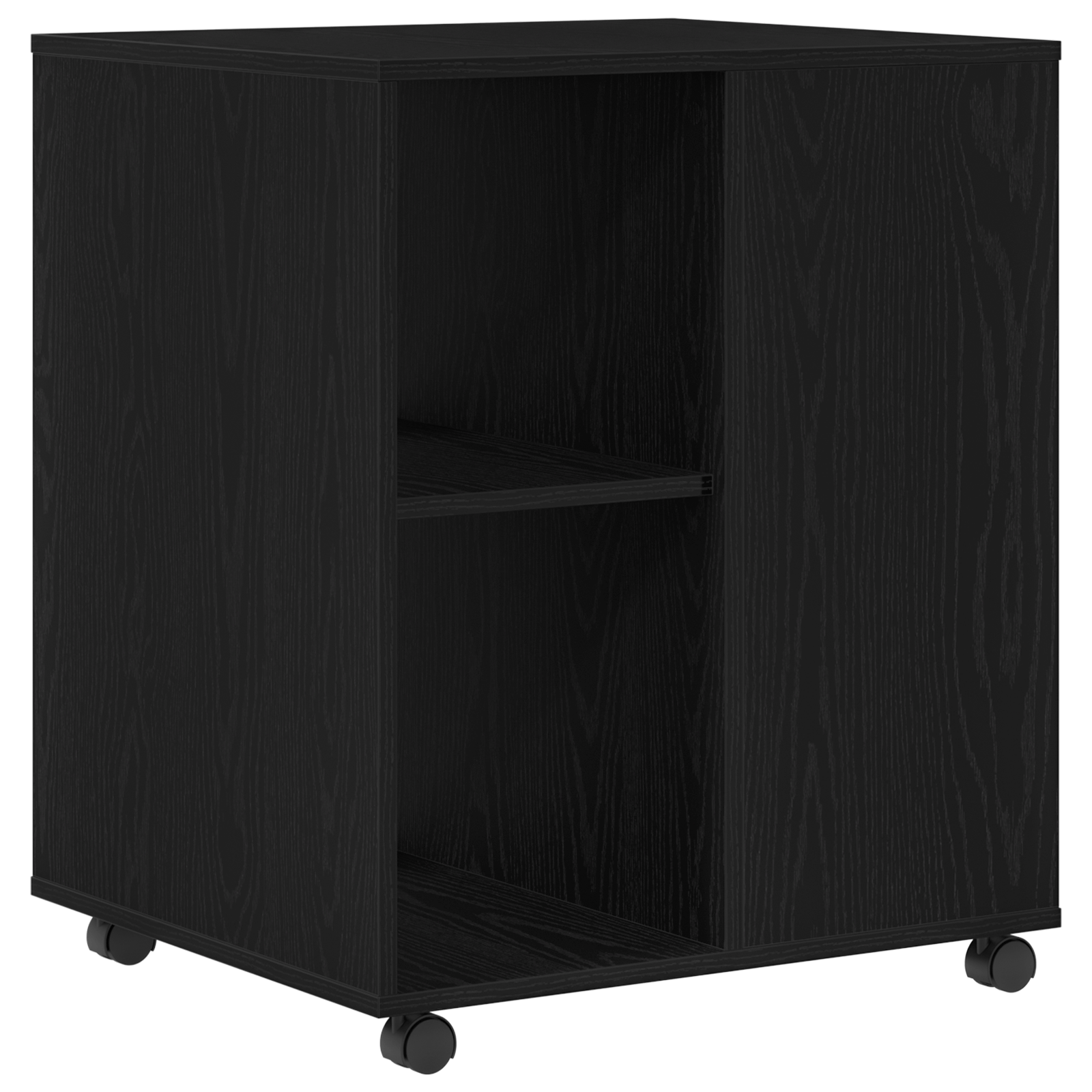 Dulap de depozitare, stejar negru, 60x53x72,5 cm lemn prelucrat — imaginea 7