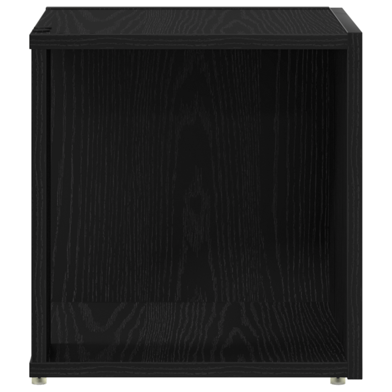 Masuta laterala, stejar negru, 33x33x34,5 cm, lemn prelucrat — imaginea 5