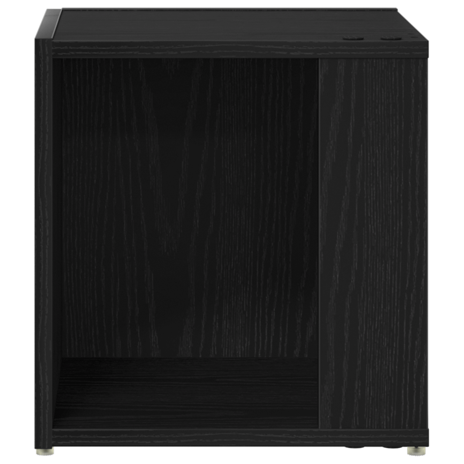 Masuta laterala, stejar negru, 33x33x34,5 cm, lemn prelucrat — imaginea 6