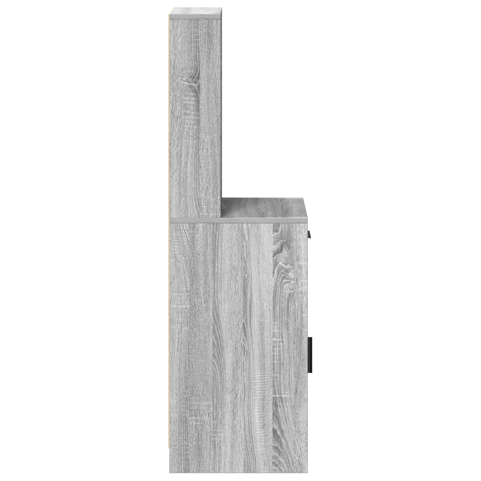Dulap inalt, gri sonoma, 40x41x135 cm, lemn prelucrat — imaginea 7